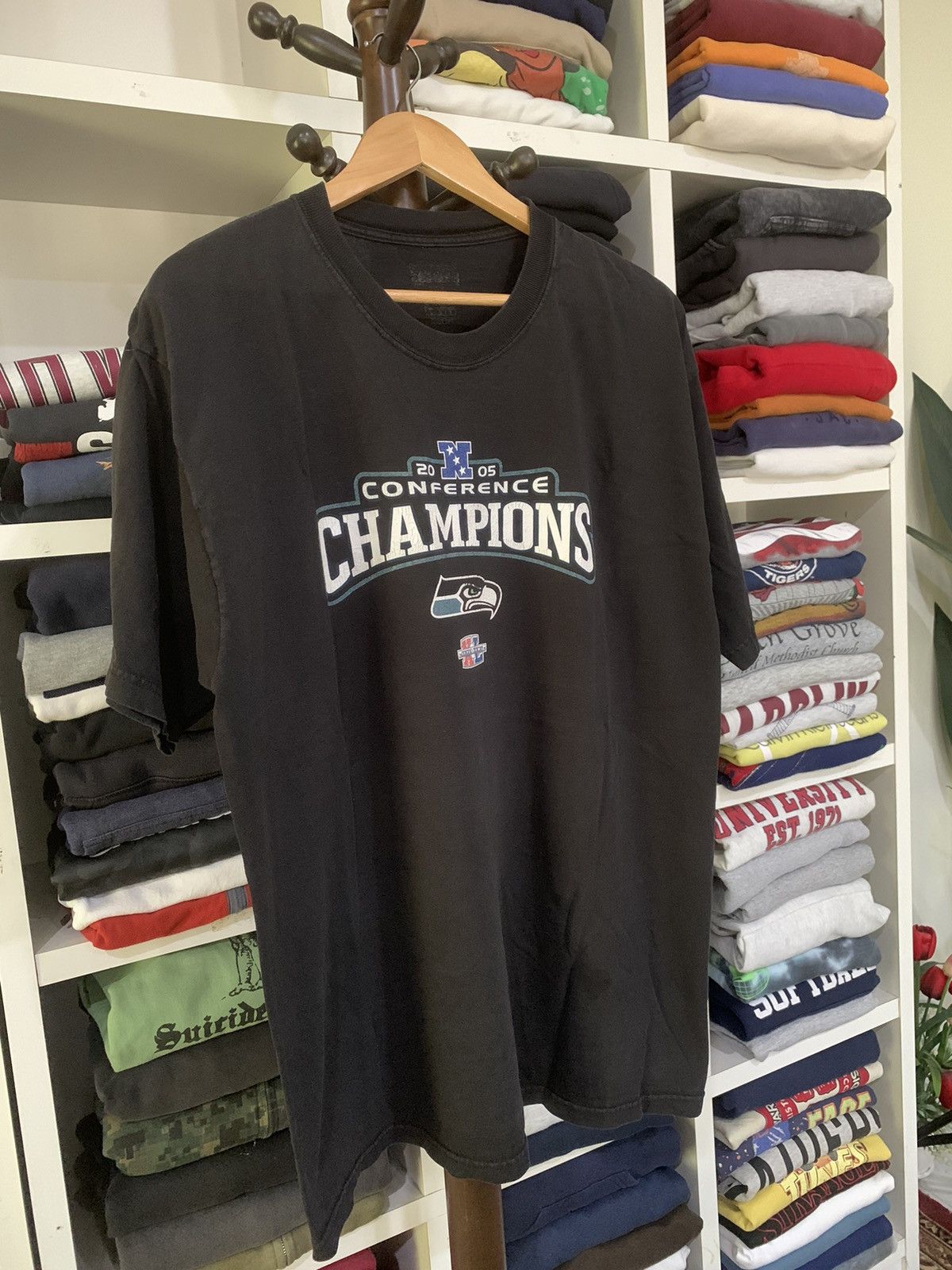 Champion × NFL × Vintage Vintage 2005 Conference Champion Tee Size US L / EU 52-54 / 3 - 4 Thumbnail