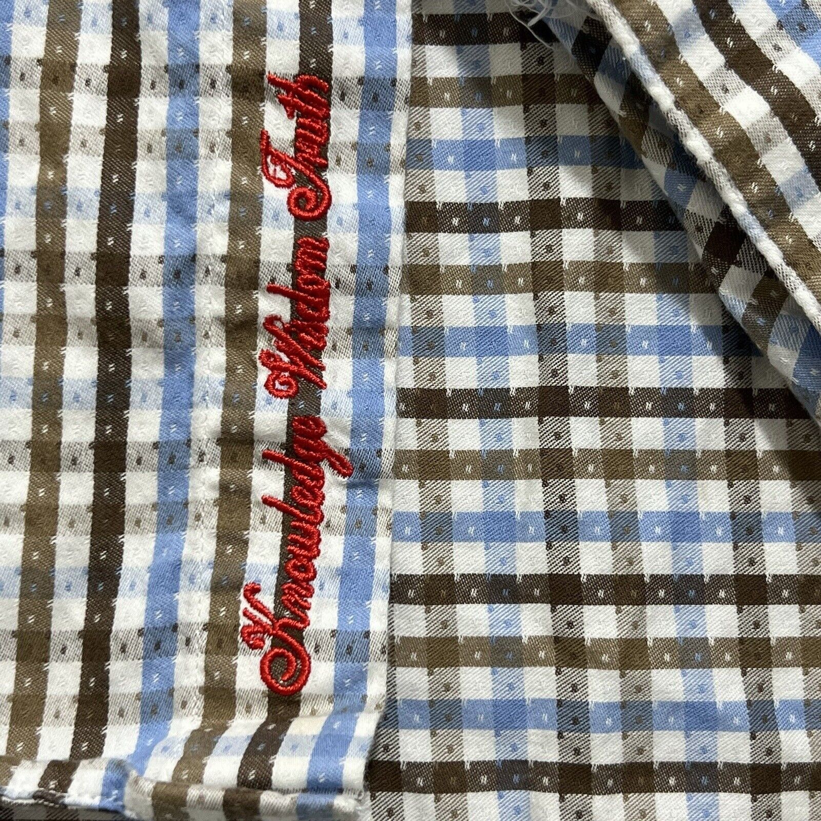 Robert Graham Robert Graham Classic Fit Button Down Shirt Blue Striped Size US XL / EU 56 / 4 - 8 Thumbnail