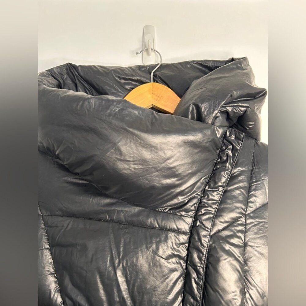 Donna Karan Donna Karan Black Down Puffer with Large Collar/Hood Neckli Size M / US 6-8 / IT 42-44 - 6 Thumbnail