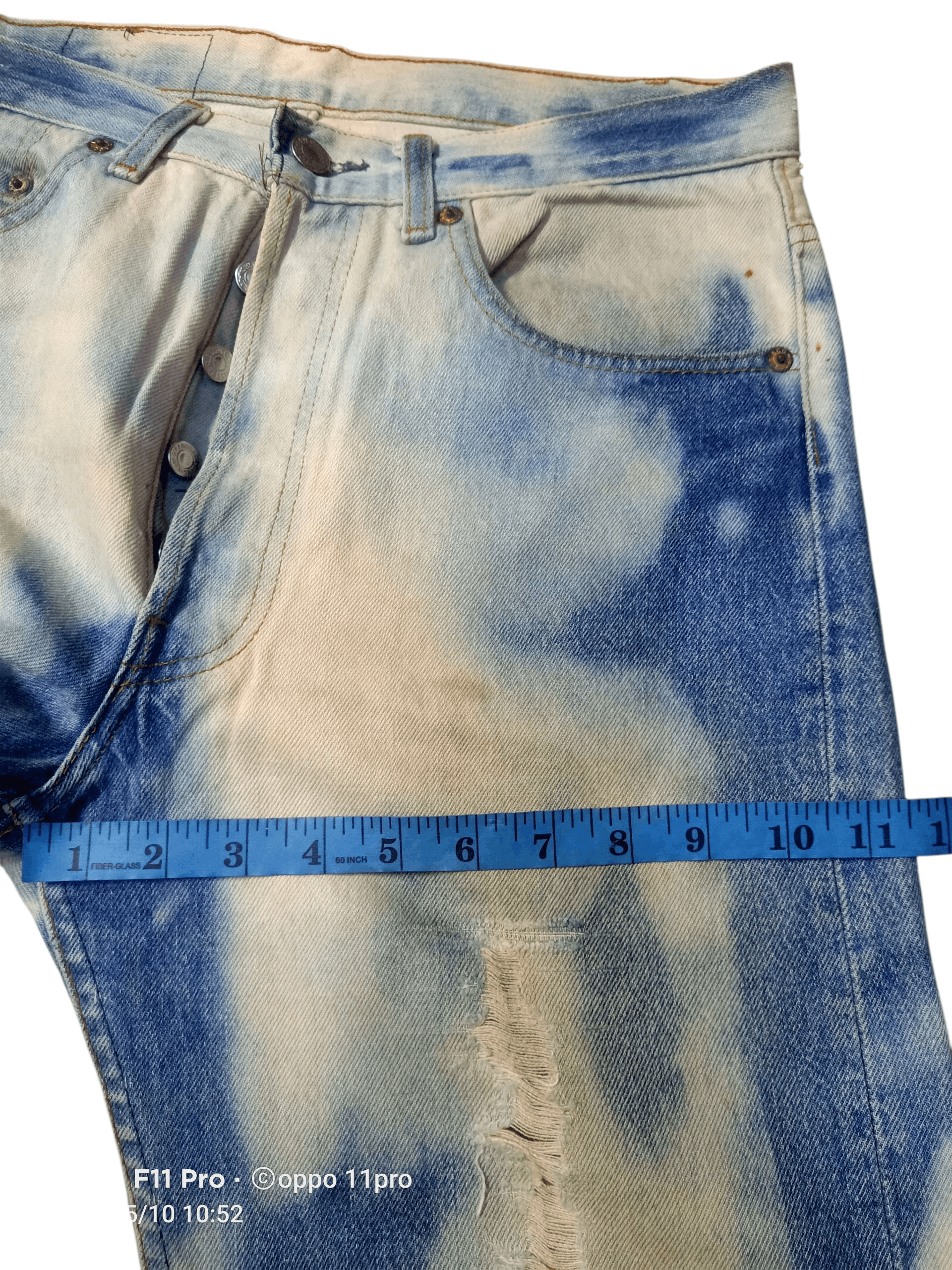 Levi's Vintage Clothing 💥Vintage Levi's 501Xx Acid Wash Denim 💥 Size US 32 / EU 48 - 13 Thumbnail