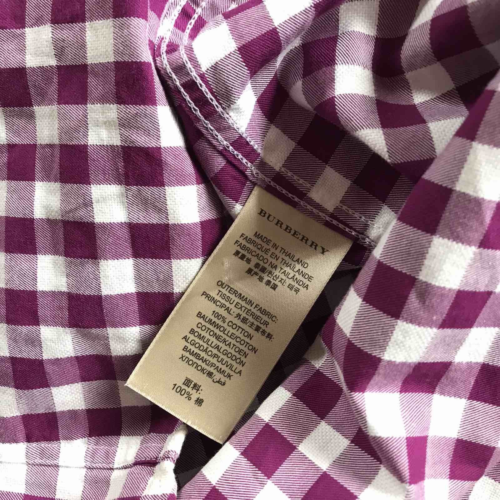 Burberry Burberry shirt button ups nova pink Sz M cotton Size US M / EU 48-50 / 2 - 6 Thumbnail