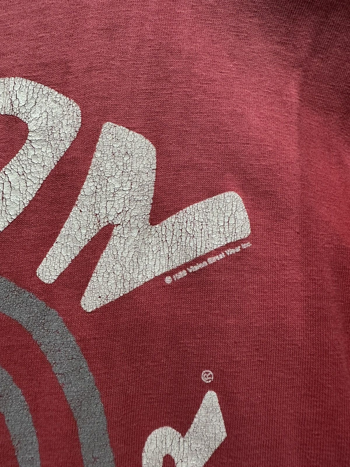 Vintage Vintage 80s Vision Streerwear Faded Tee Size US M / EU 48-50 / 2 - 3 Thumbnail