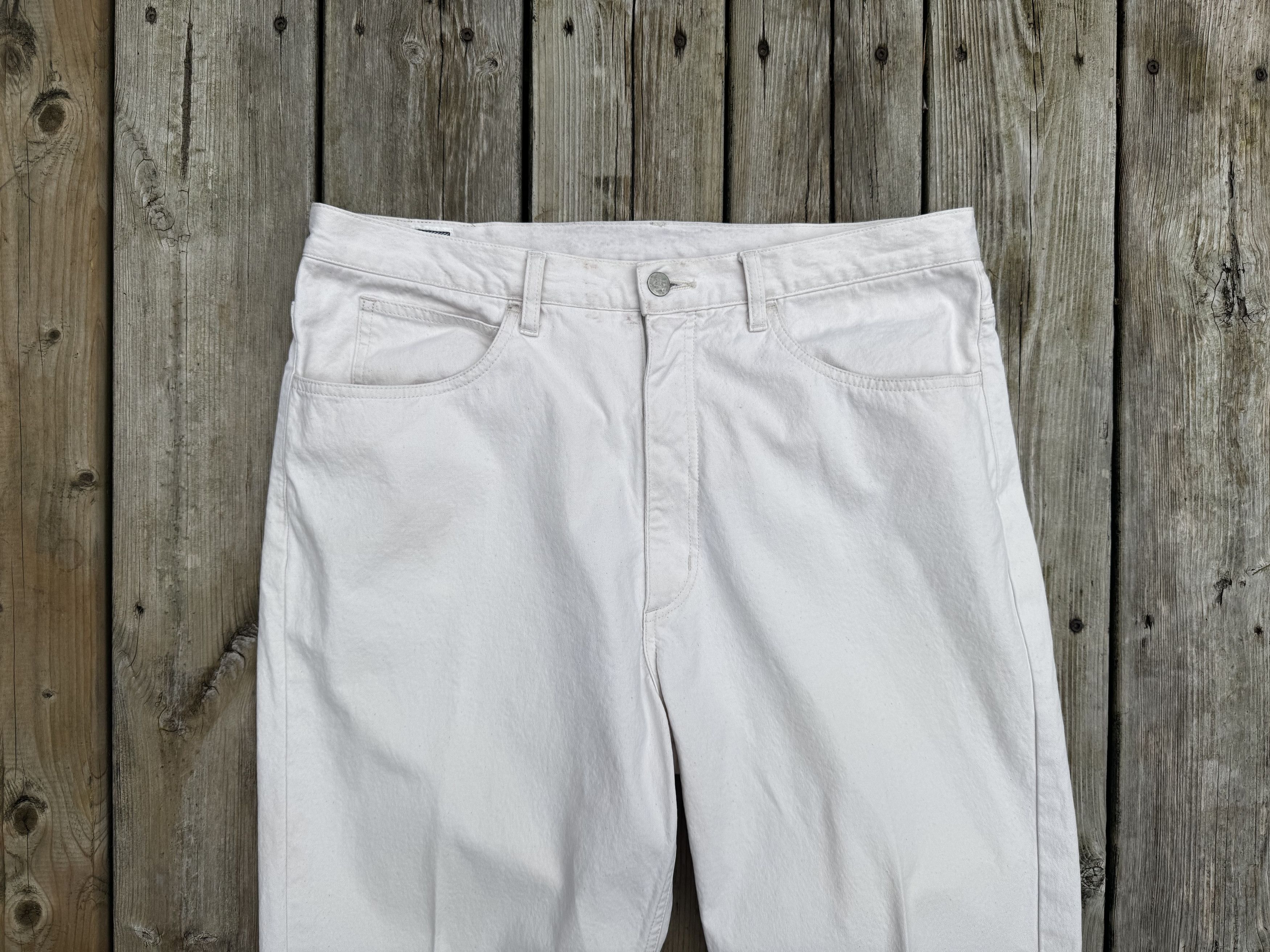 Cav Empt 1994 Cotton Pants (White/Cream) Size US 36 / EU 52 - 3 Thumbnail