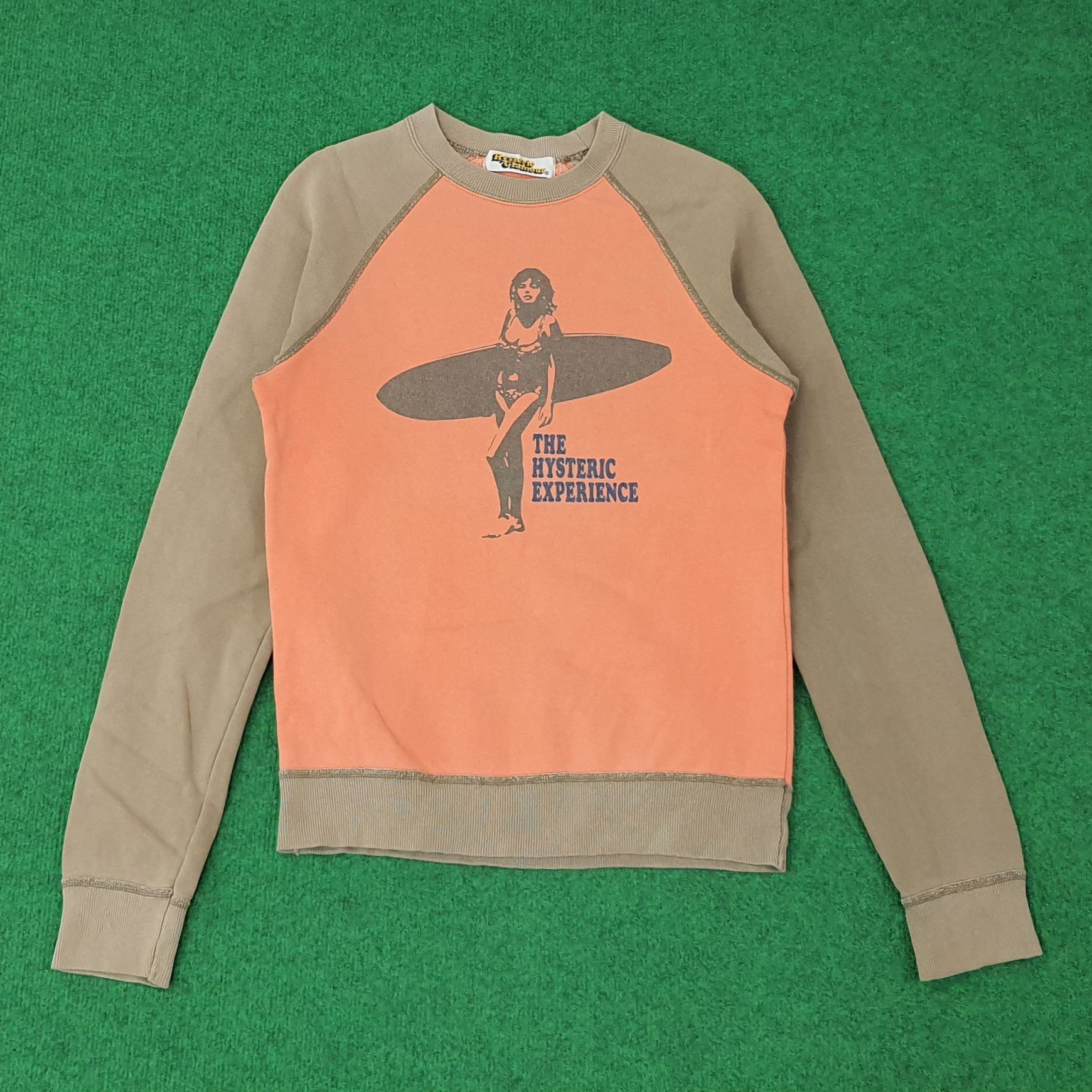 Hysteric Glamour Vintage Hysteric Glamour Raglan Sweatshirt C254N18 Size XS / US 0-2 / IT 36-38 - 1 Thumbnail