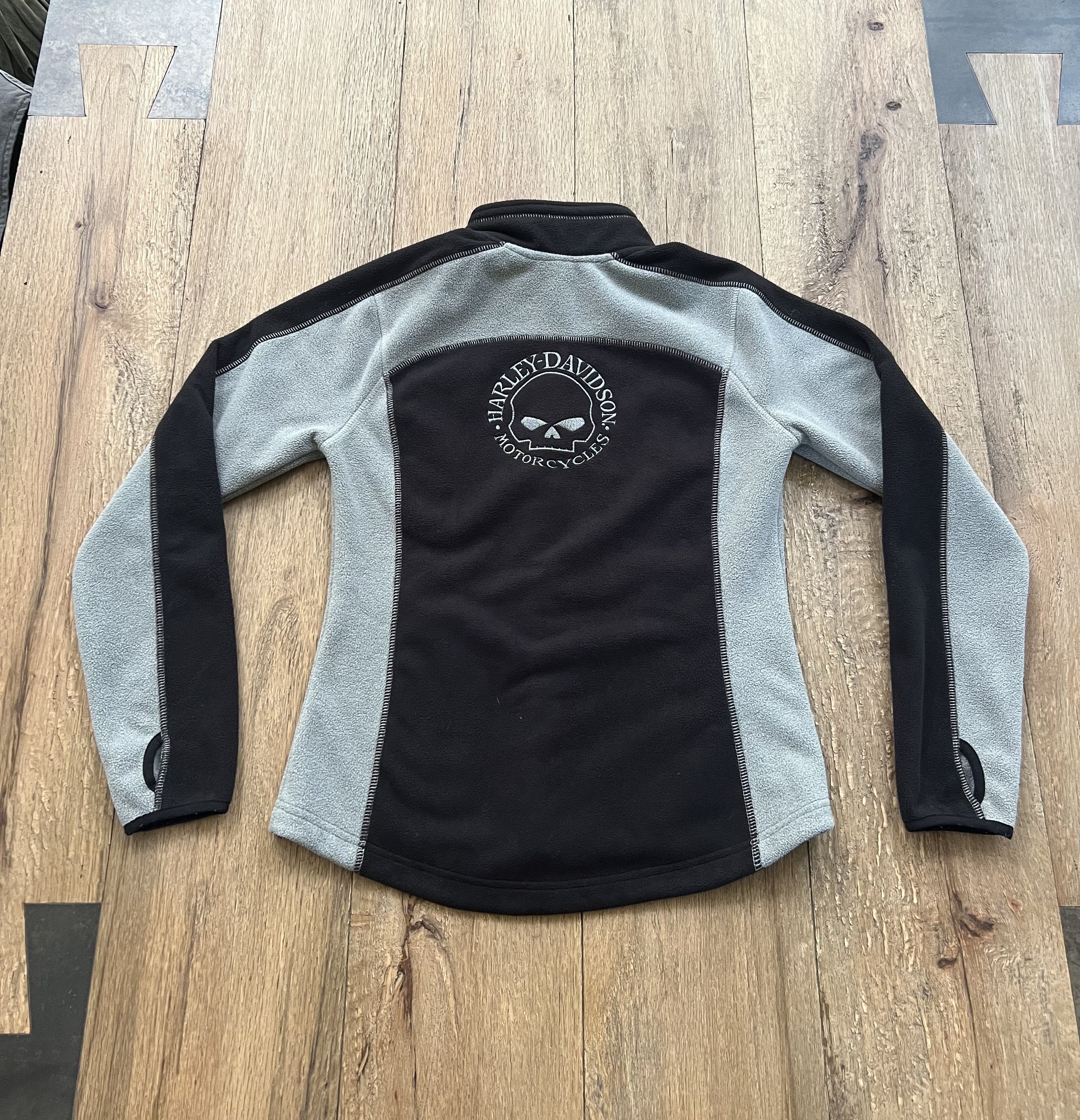 Harley Davidson Harley Davidson 2000's Zip-up Fleece Jacket Sz S Size S / US 4 / IT 40 - 4 Thumbnail