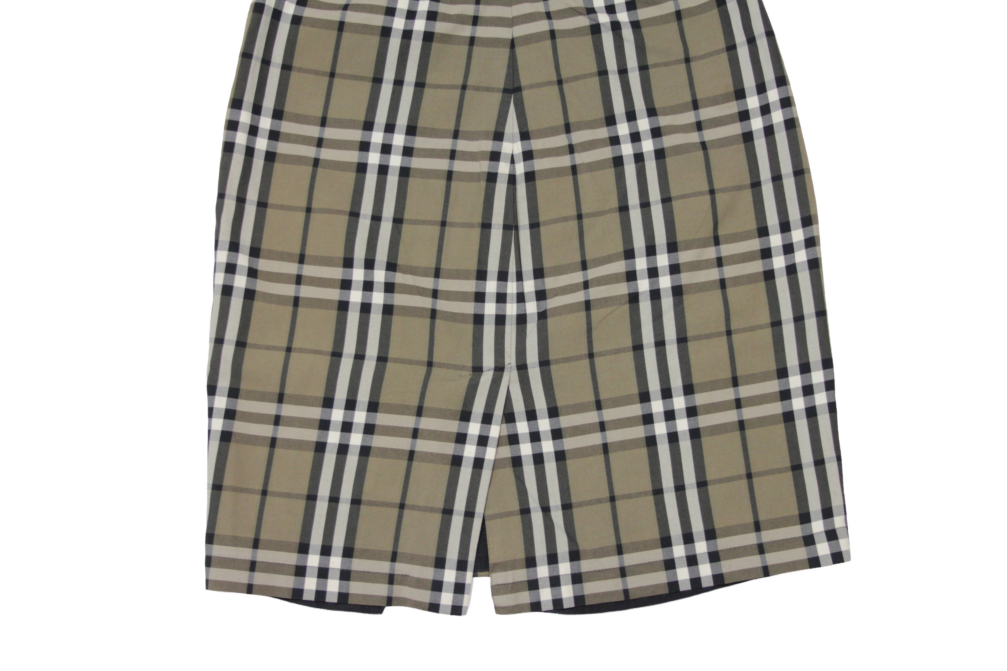 Burberry Nova Check Midi Skirt Size 27" / US 4 / IT 40 - 6 Thumbnail