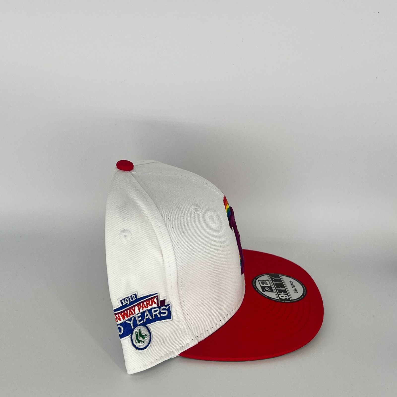 New Era White/Red Boston Red Sox 1912 WAY PARK 100 YEARS New Era MLB Size ONE SIZE - 3 Thumbnail