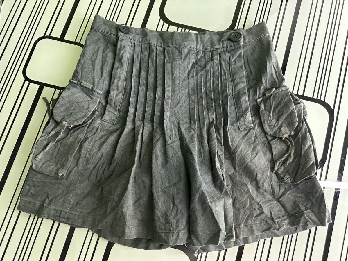 Issey Miyake × Japanese Brand × Sunao Kuwahara Vintage Sunao Kuwahara Tactical Cargo Skirt Size 34" / US 12 / IT 48 - 1 Thumbnail
