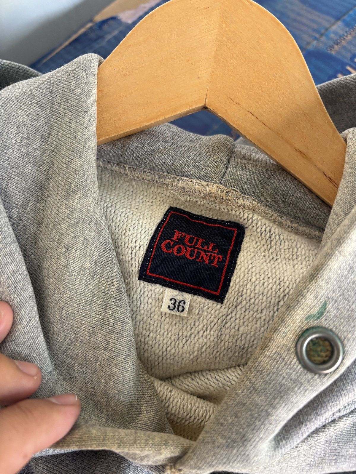 Full Count & Co. Vintage Worn Full Count Hoodie Size US M / EU 48-50 / 2 - 5 Thumbnail