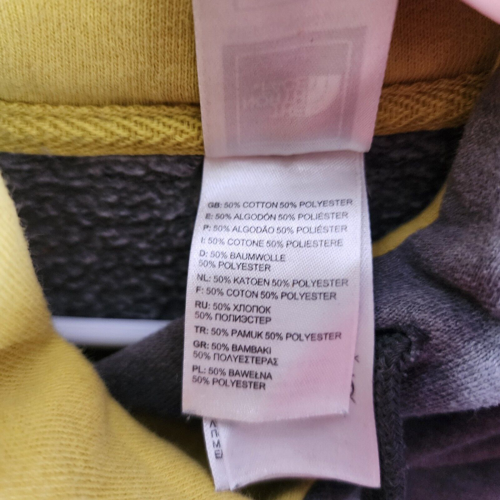 The North Face The North Face Big Logo Yellow/Grey Mens Hoodie Hooded 2XL Size US XXL / EU 58 / 5 - 5 Thumbnail