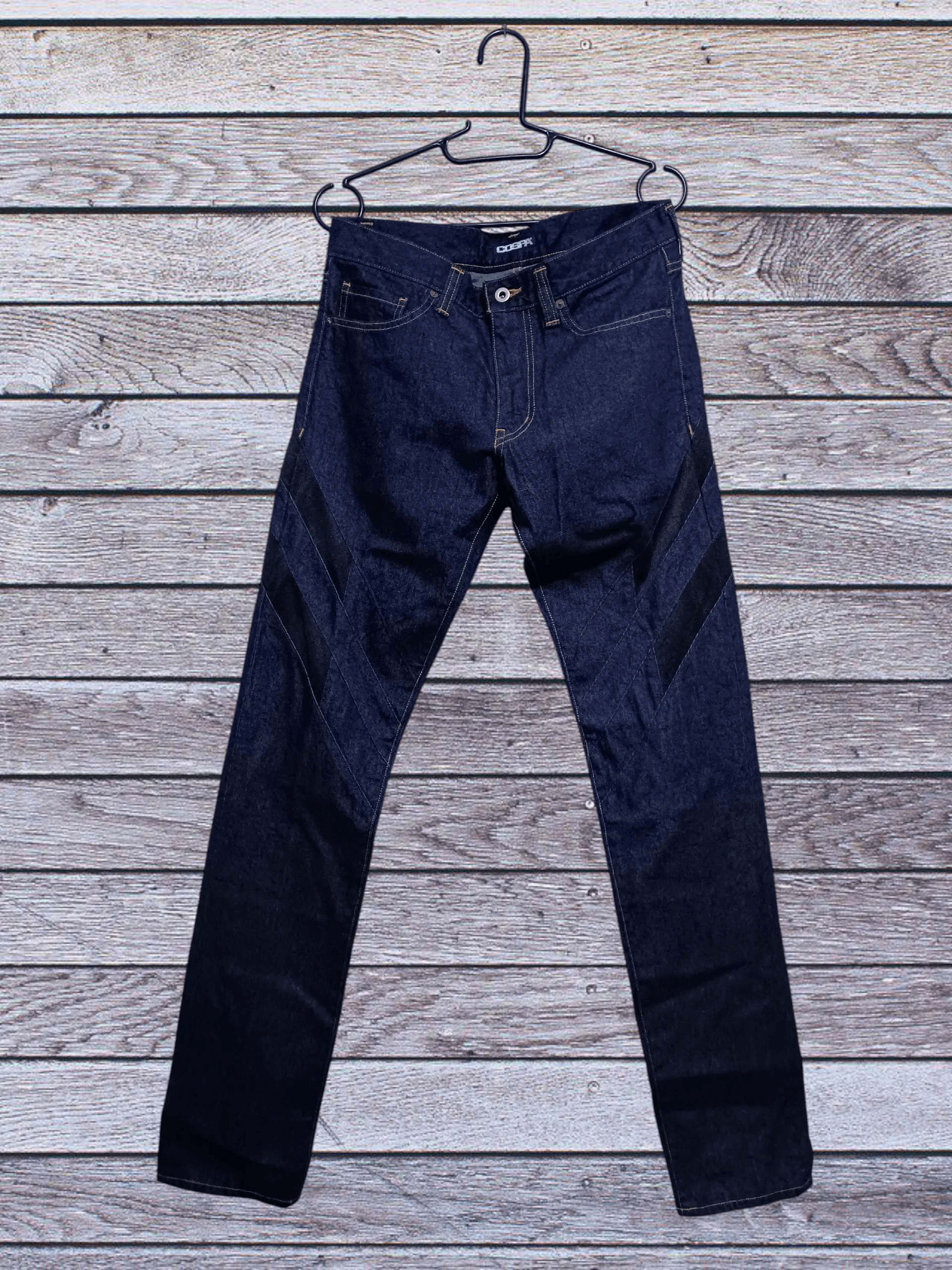 Japanese Brand 🇯🇵Extremely Rare Eva Cospa Evangelion Line Design Denim Size US 30 / EU 46 - 1 Thumbnail