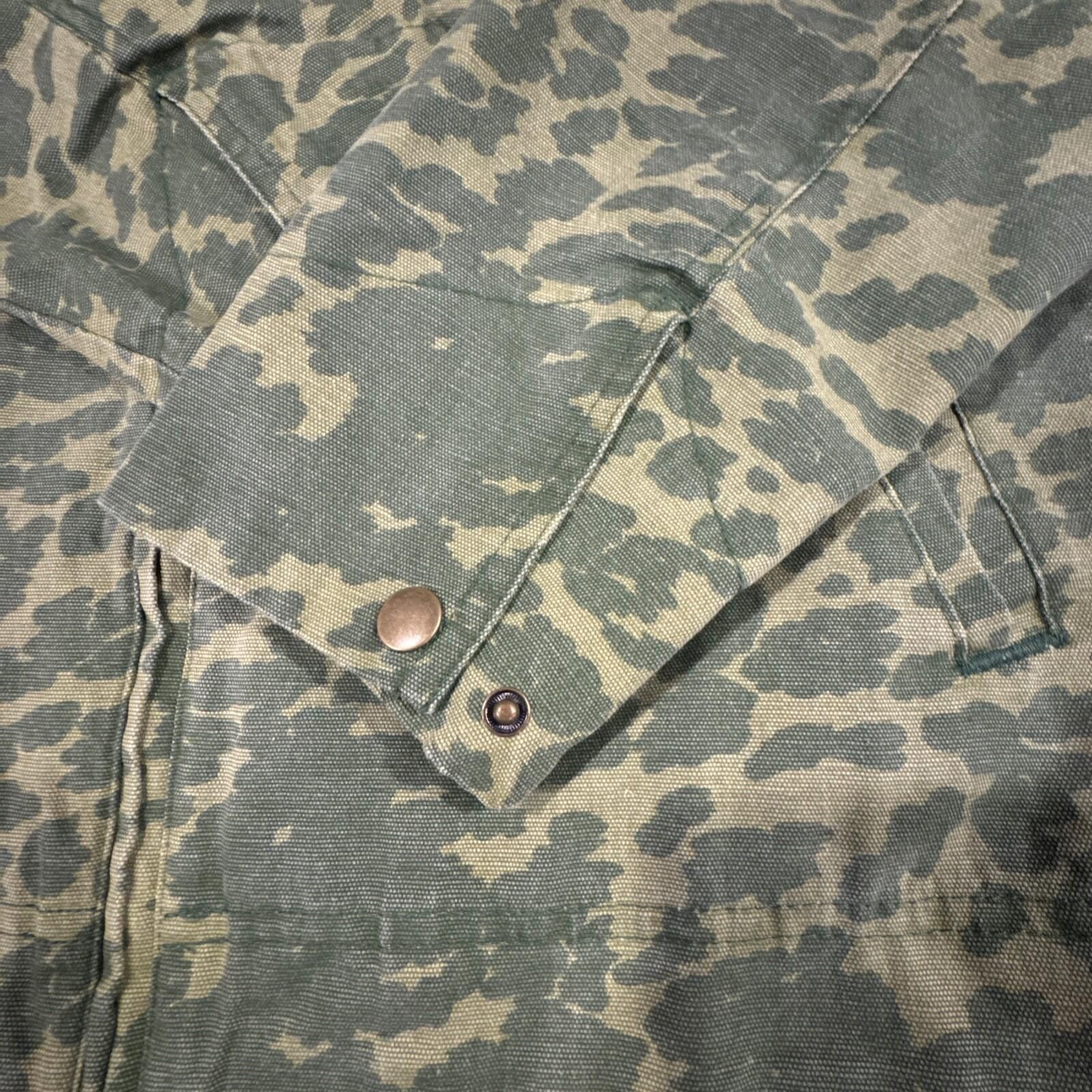 Other Hija De Tu Madre Camo Jacket w/Green Collar Zip Up (522-23) Size XS / US 0-2 / IT 36-38 - 7 Thumbnail