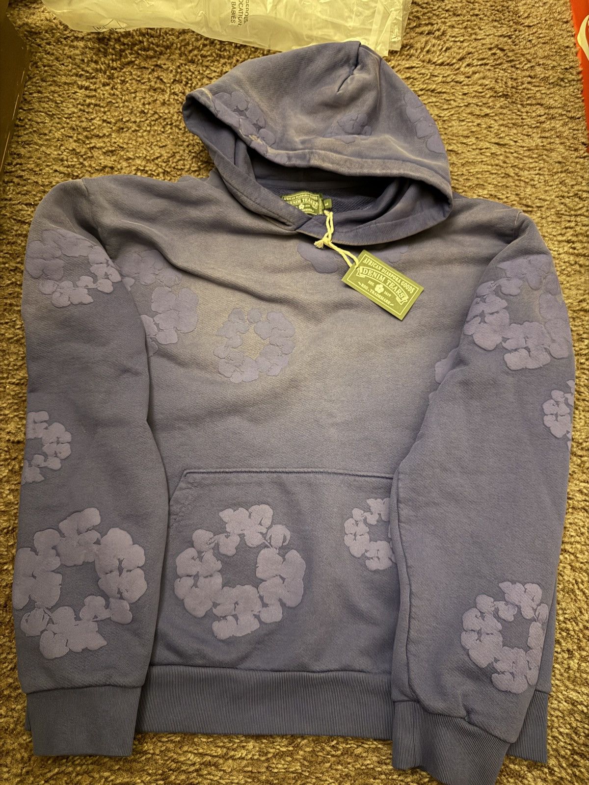 DENIM TEARS Denim Tears Mono Cotton Wreath Hoodie Size US L / EU 52-54 / 3 - 1 Thumbnail