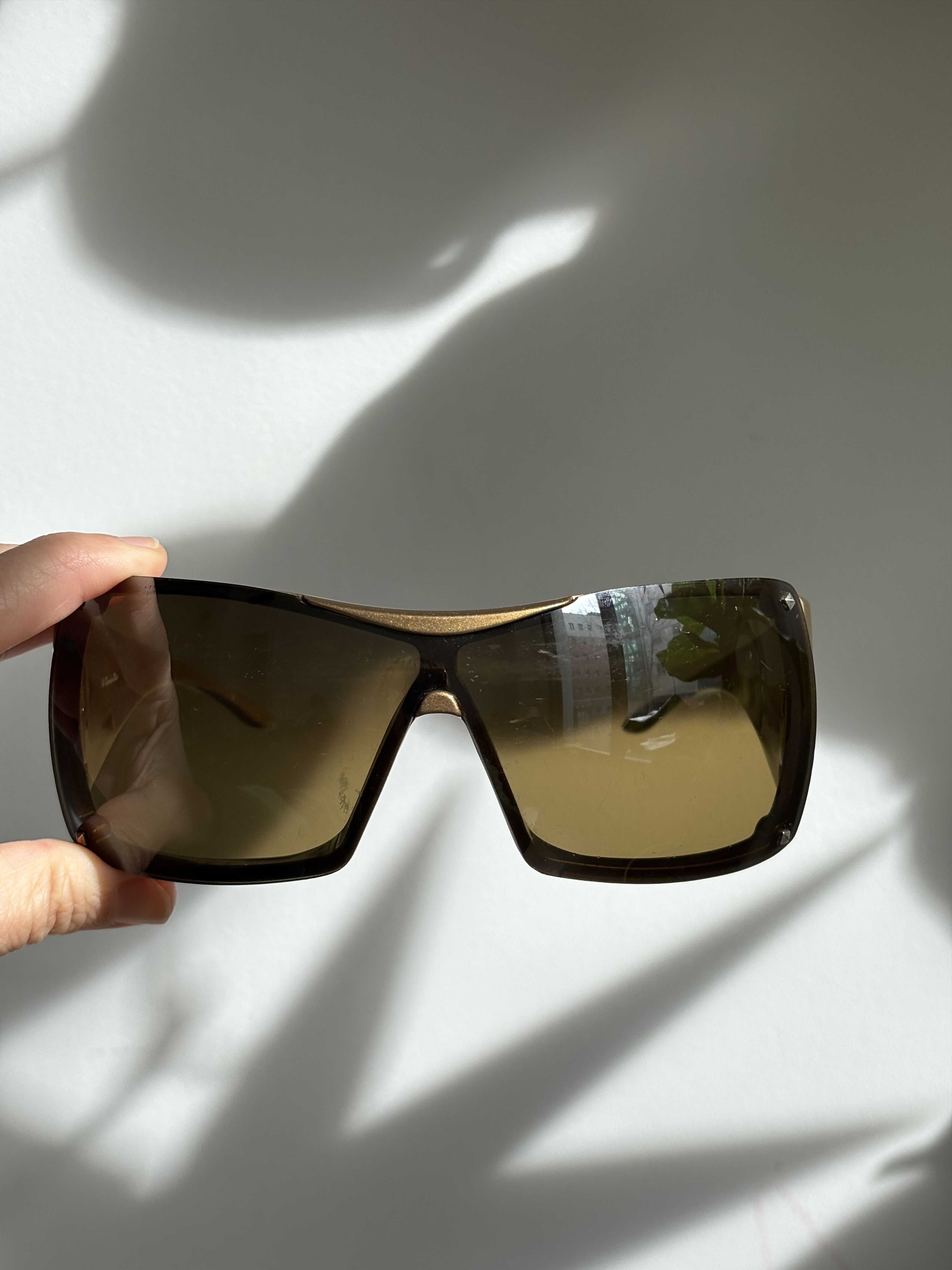 Dior DIOR Sunglasses Overshine Mask Ski Wrap Shield Logo Size ONE SIZE - 4 Thumbnail