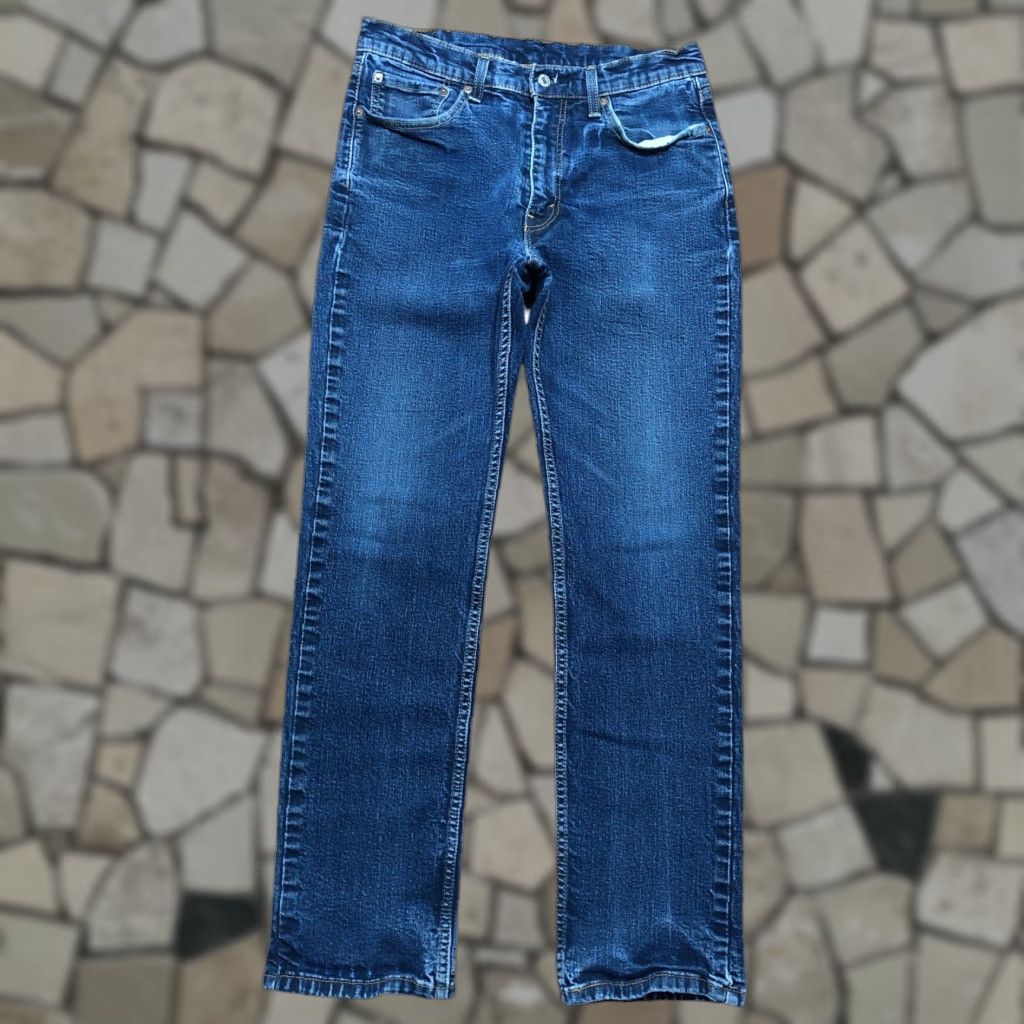 Levi's Levi's 514 Jeans Denim Blue 32x30 Regular Fit Mens Belt Loops 5-Pocket Western Cowboy USA Classic 80s 90s" Size US 32 / EU 48 - 1 Thumbnail