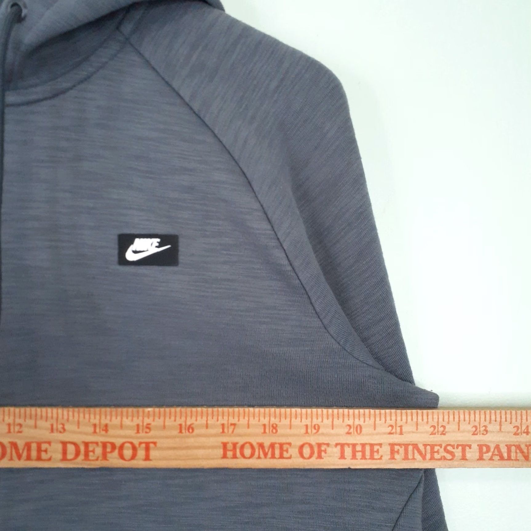 Nike Nike Full Zip Hoodie M Gray Unisex Adults Long Sleeve Sweatshirt Regular Fit Size US M / EU 48-50 / 2 - 6 Thumbnail