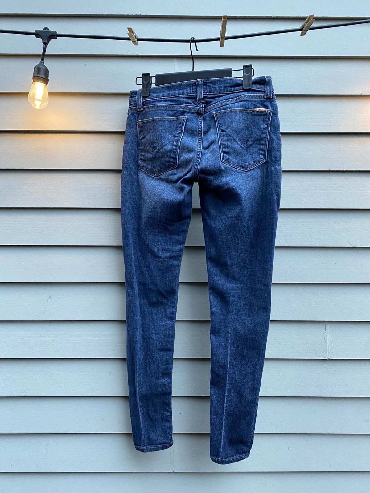 Hudson Hudson 25 Krista Super Skinny Mid Rise Stretchy Denim Jeans Size 25" / US 0 / IT 36 - 4 Thumbnail