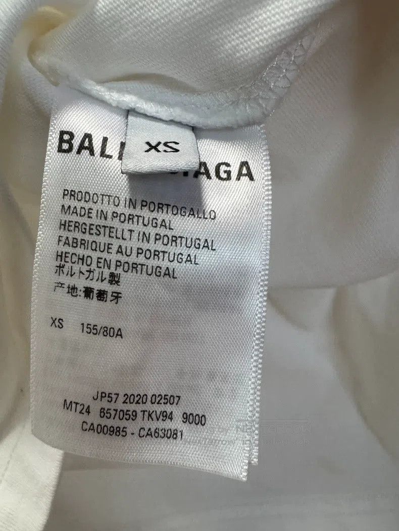 Balenciaga Balenciaga I Love Earth Layered Fake Two-Piece T-Shirt Sho Size US XS / EU 42 / 0 - 6 Thumbnail
