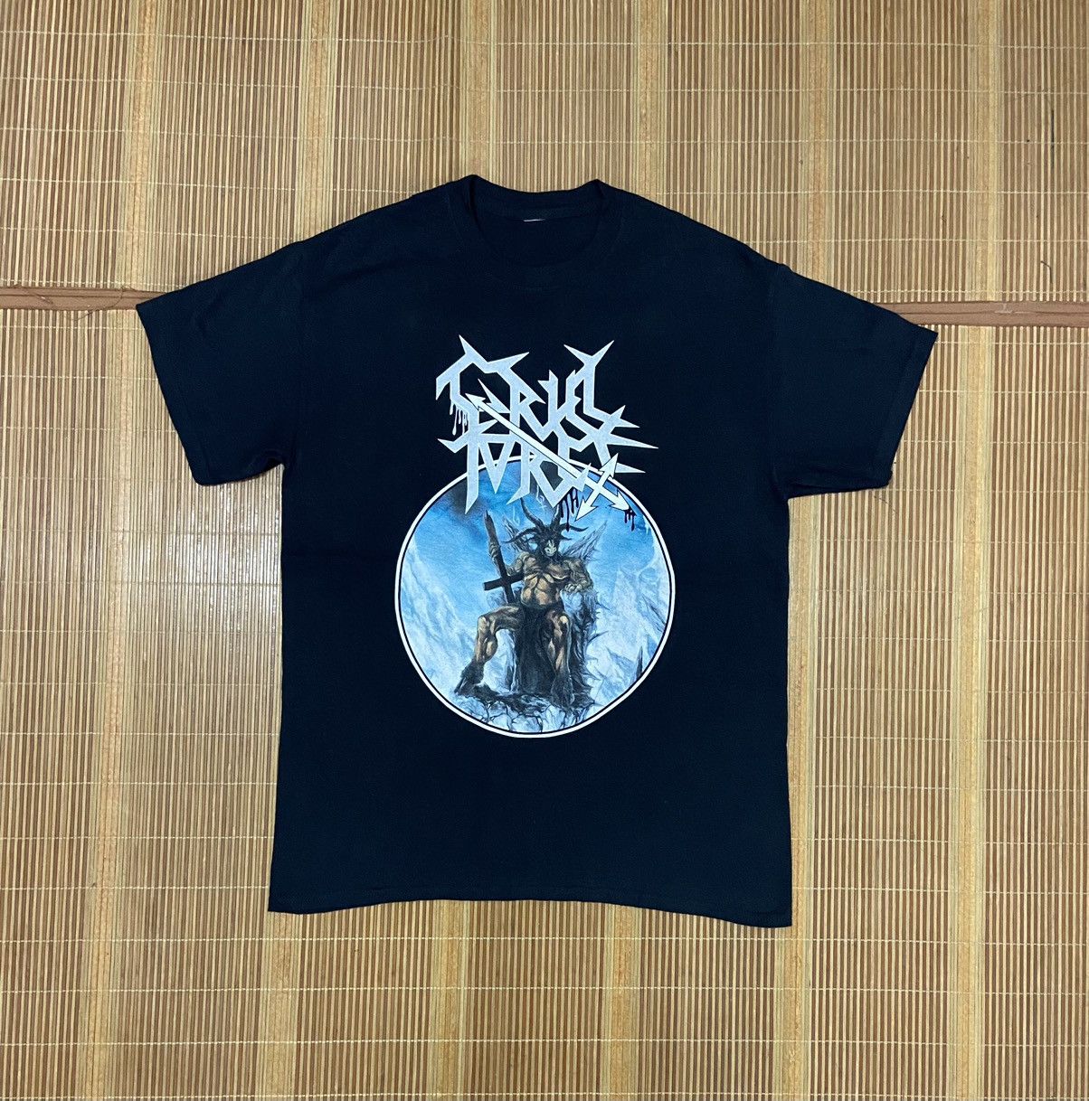 Band Tees CRUEL FORCE "The Rise Of Satanic Might" TEE Size US M / EU 48-50 / 2 - 5 Thumbnail