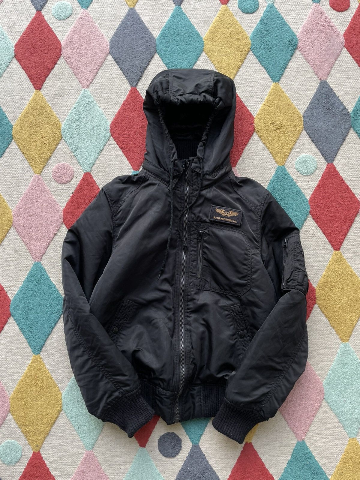 Alpha Industries Alpha Industries Hooded Heavy Jacket Size US M / EU 48-50 / 2 - 1 Thumbnail