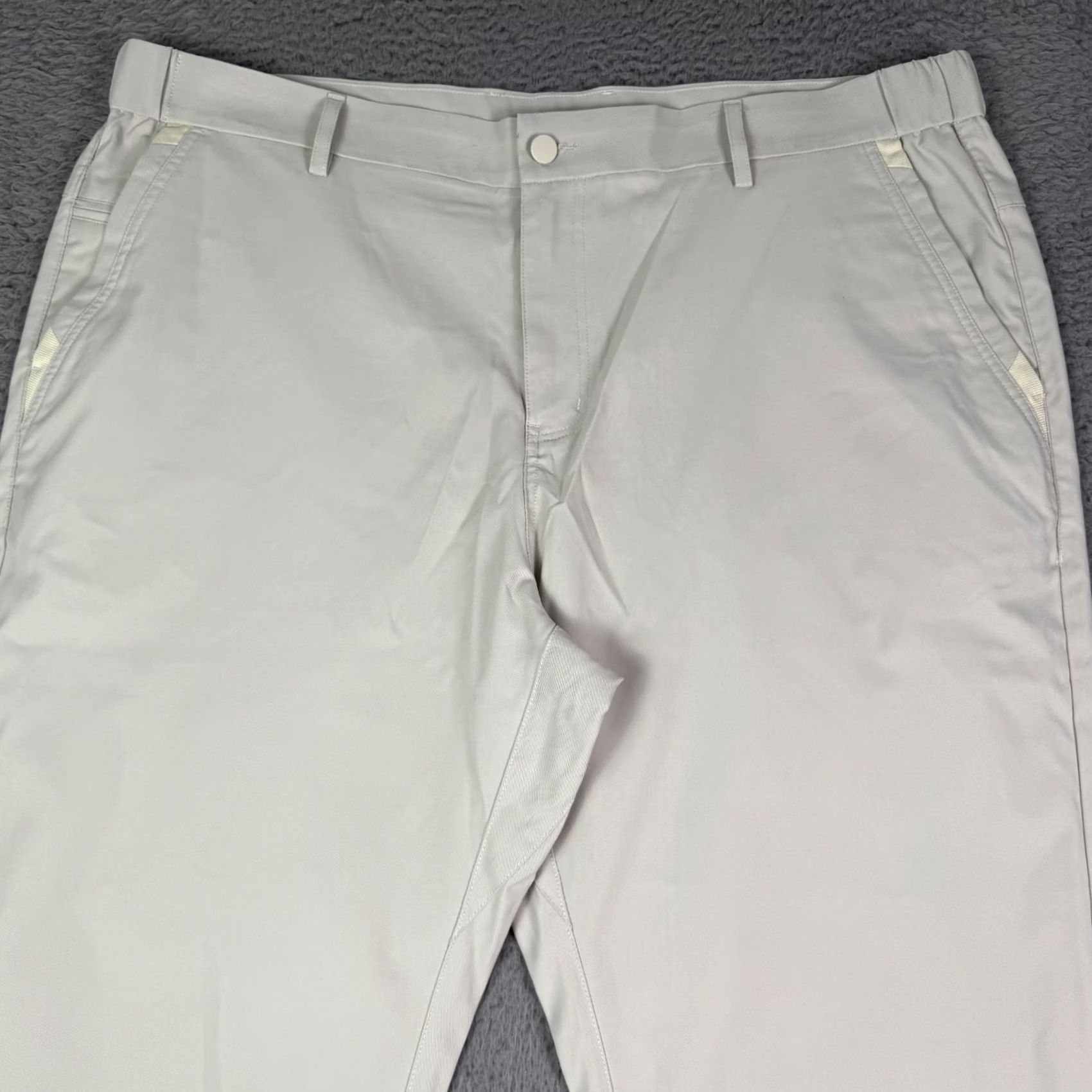 Vintage Jack Archer Jetsetter Pants Mens 38x30 Stone Beige Stretch Chino Performance Size US 38 / EU 54 - 2 Thumbnail