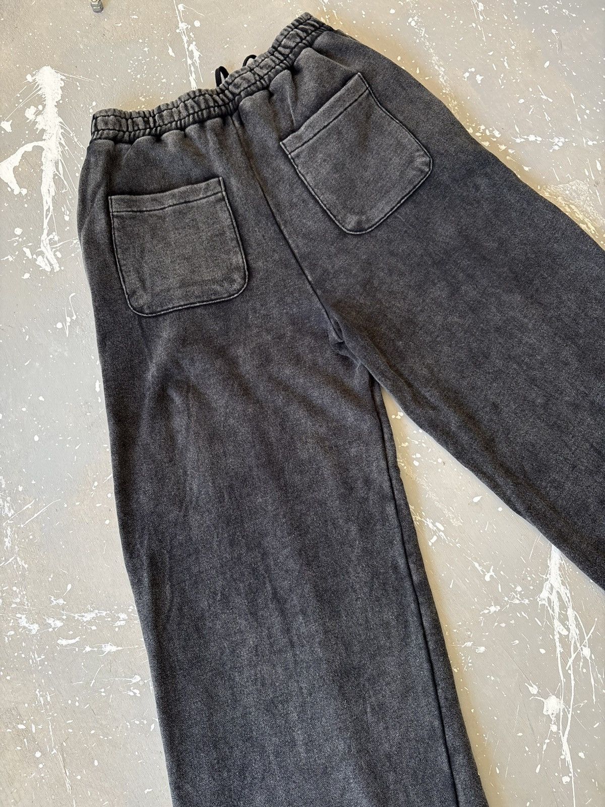 Japanese Brand Jeanasis Y2k Faded Washed Sweatpants LGB If Six Was Nine Size US 30 / EU 46 - 11 Thumbnail