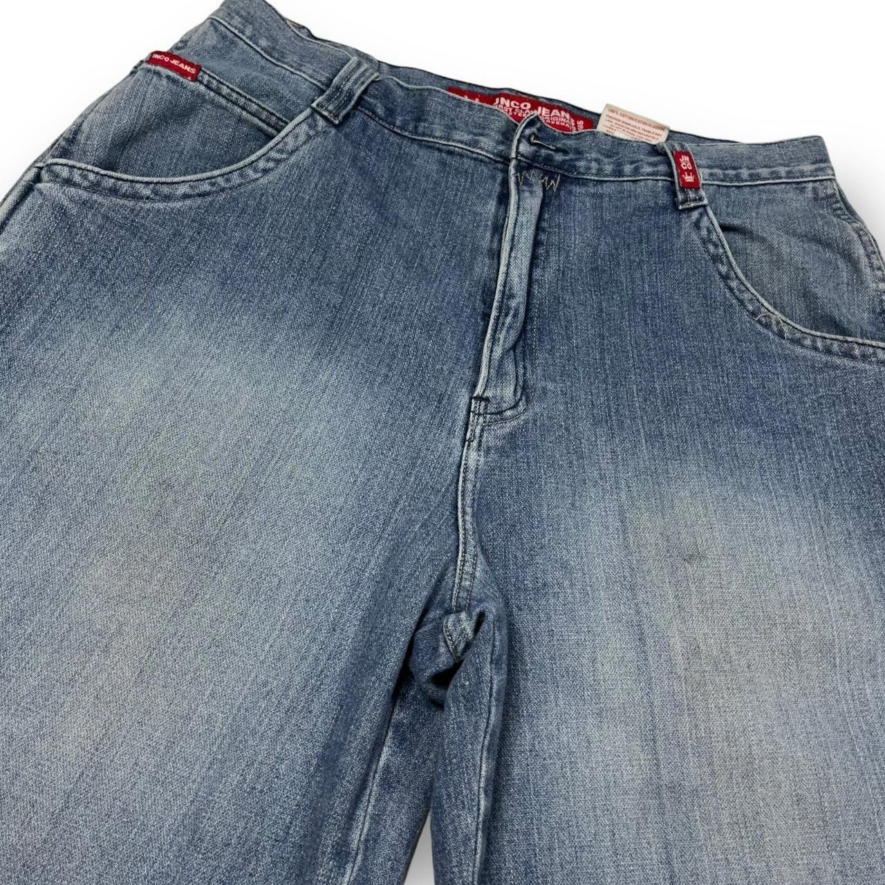 JNCO JNCO Men's Blue Shorts Size US 35 - 7 Thumbnail