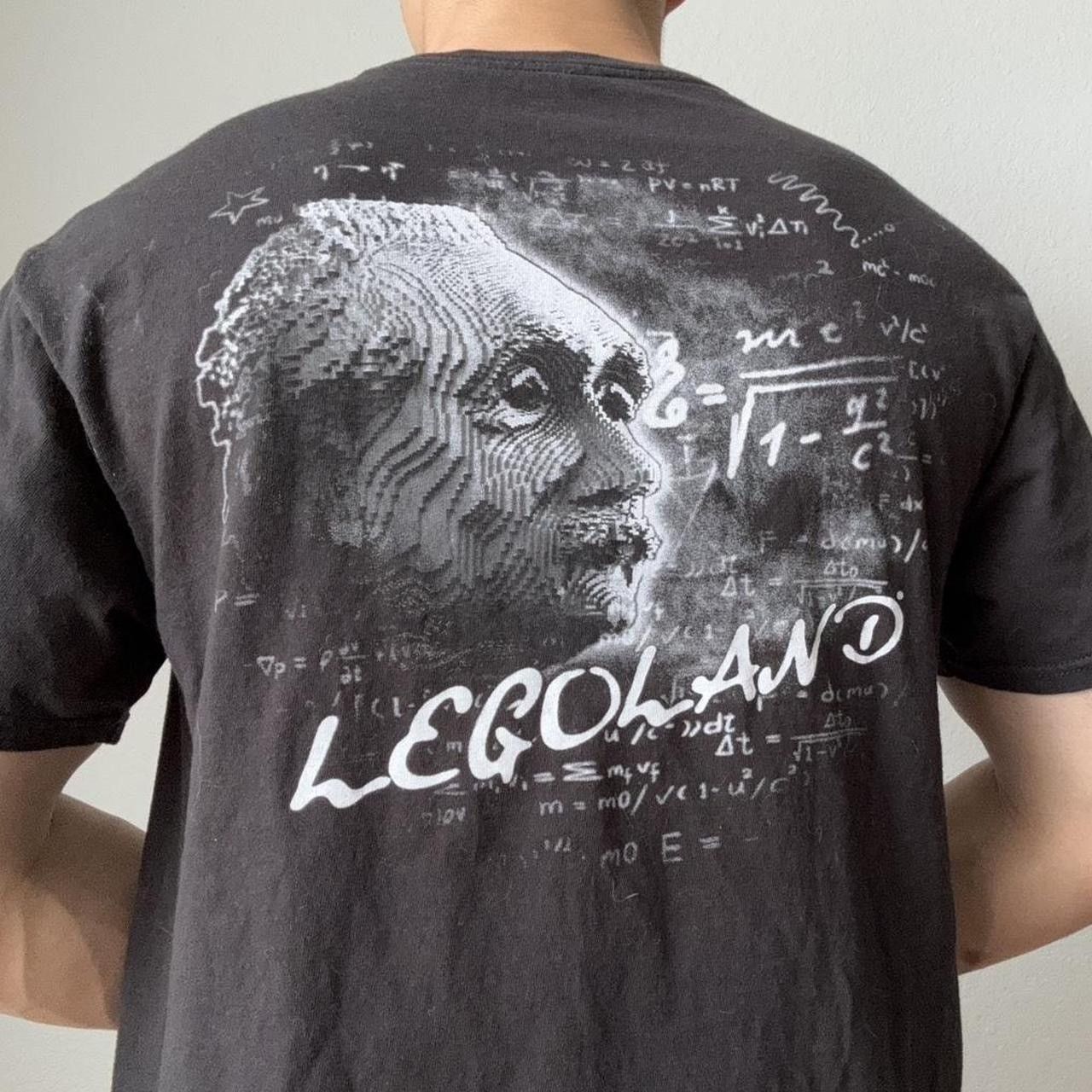 Vintage Vintage 2000s Albert Einstein Graphics Black Tee Shirt Size US L / EU 52-54 / 3 - 1 Thumbnail