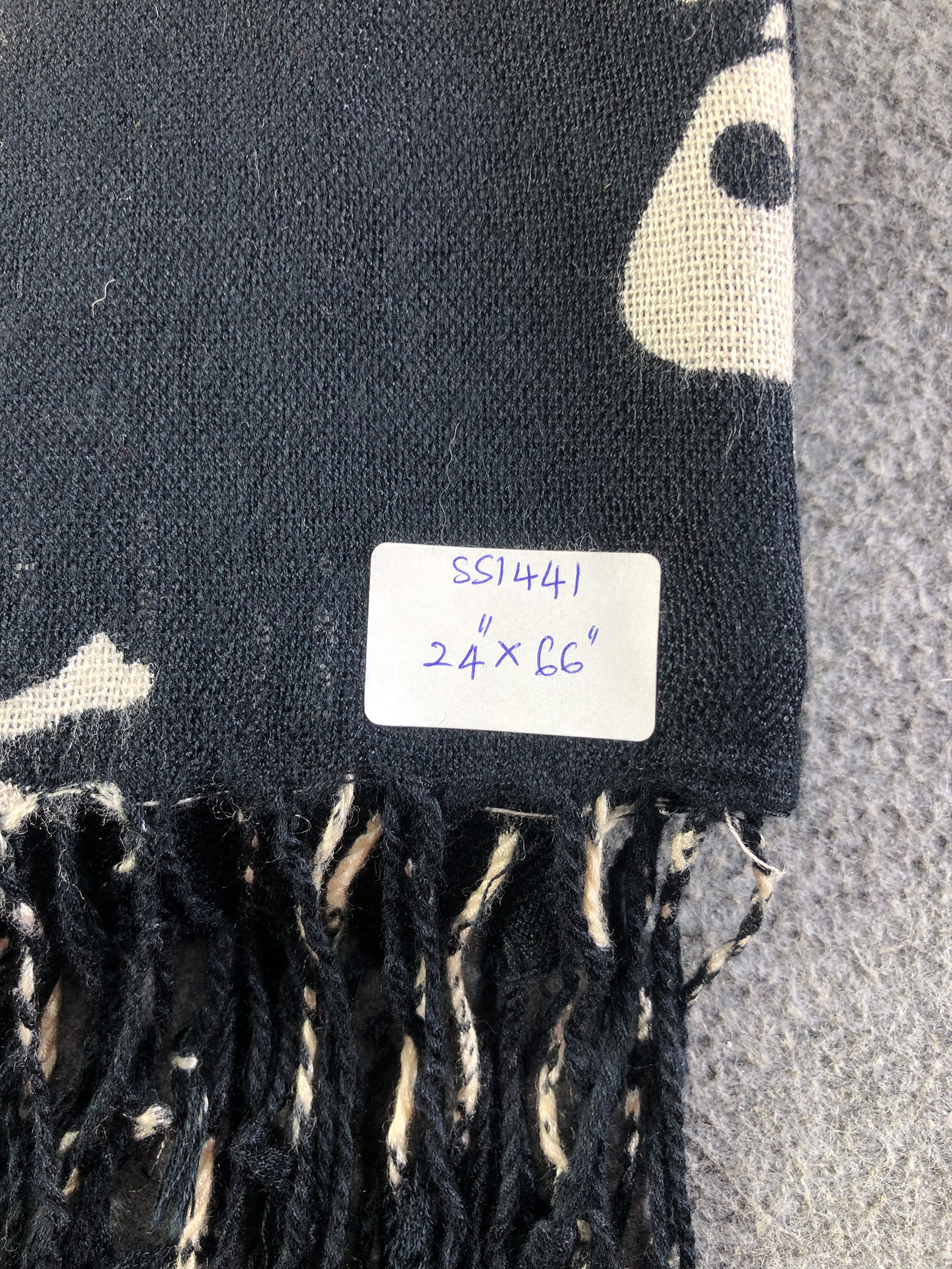 Vintage Skulls Design Scarf / Muffler / Neckwear SS1441 Size ONE SIZE - 8 Thumbnail