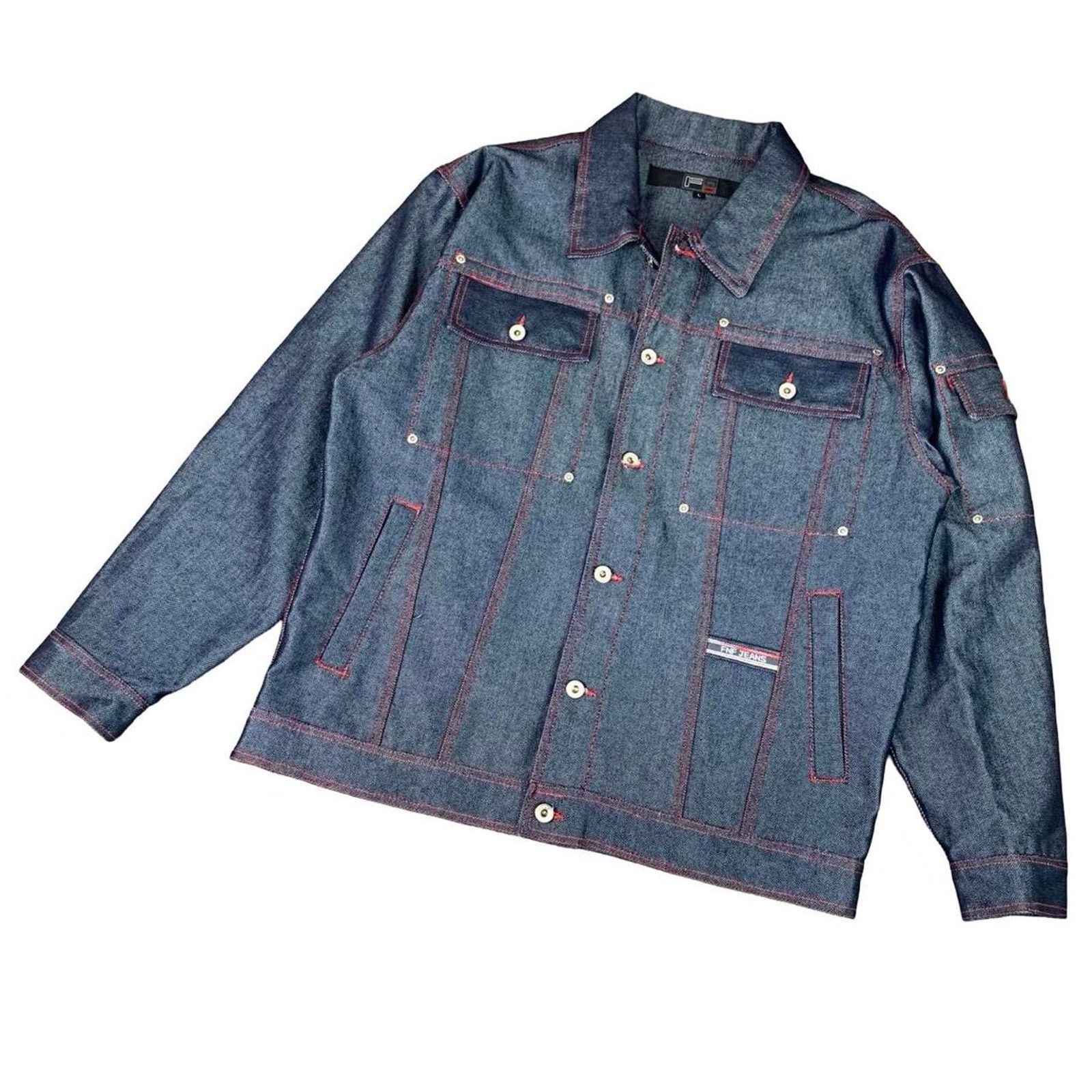 Fubu × JNCO × Southpole Jnco fubu style denim jacket Size US L / EU 52-54 / 3 - 1 Thumbnail