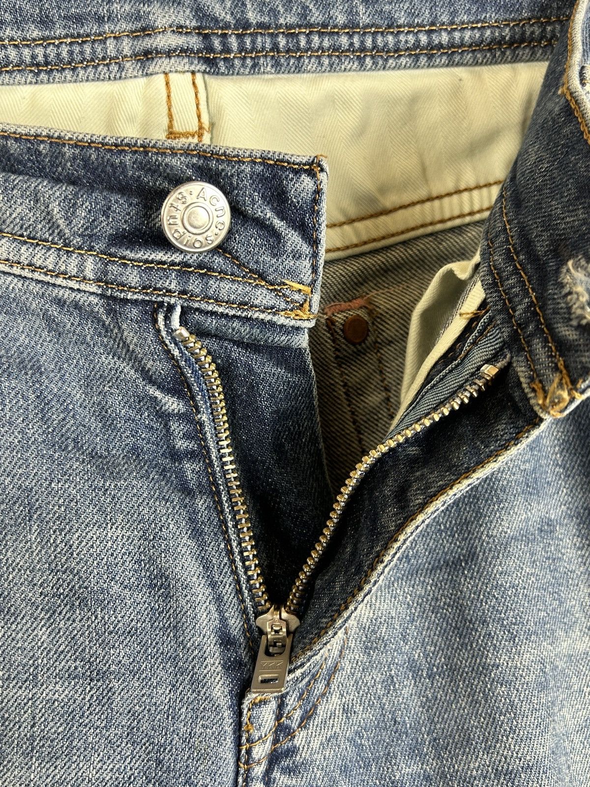 Acne Studios Acne Studios Bla Konst North Mid Blue Denim Jeans 28 30 Size US 28 / EU 44 - 5 Thumbnail