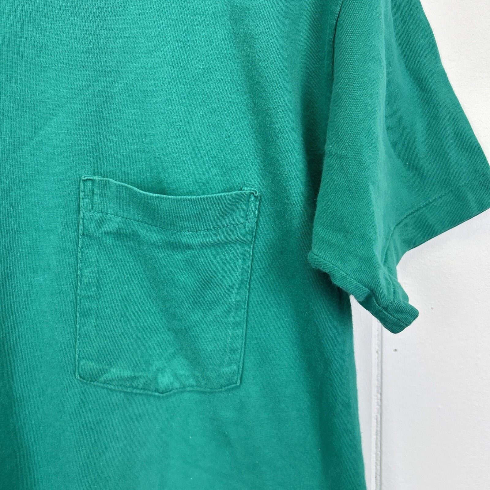Gap Gap Sport Vintage Teal Solid Short Sleeve Pocket Tee Medium Size US M / EU 48-50 / 2 - 3 Thumbnail