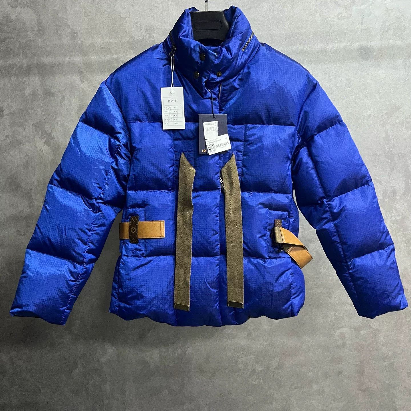 Louis Vuitton Louis Vuitton Blue Stand Collar Down Jacket Size XS / US 0-2 / IT 36-38 - 1 Thumbnail
