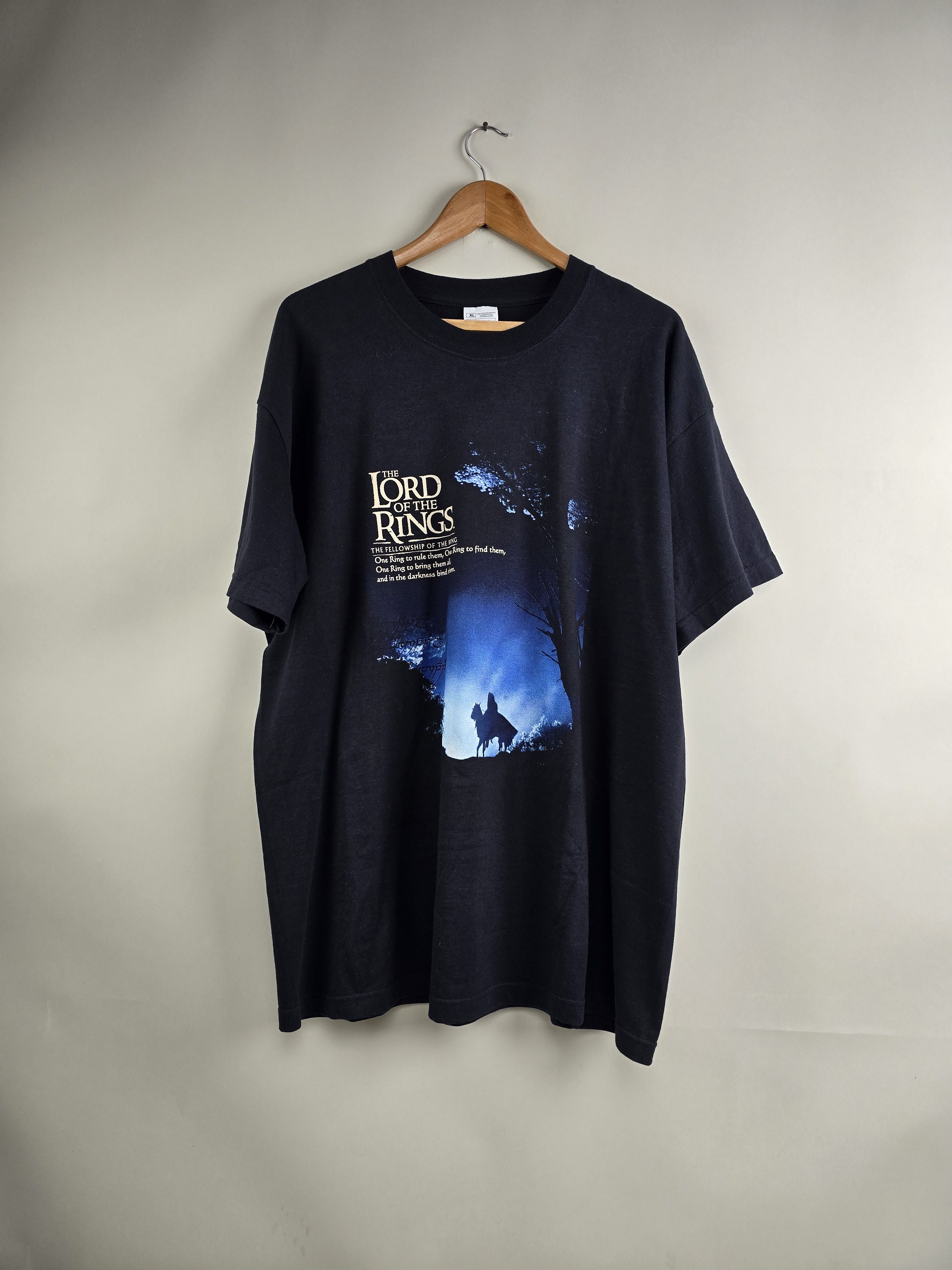 Anime × Vintage 2001 The Lord of the rings Fellowship of the ring Size US XL / EU 56 / 4 - 5 Thumbnail