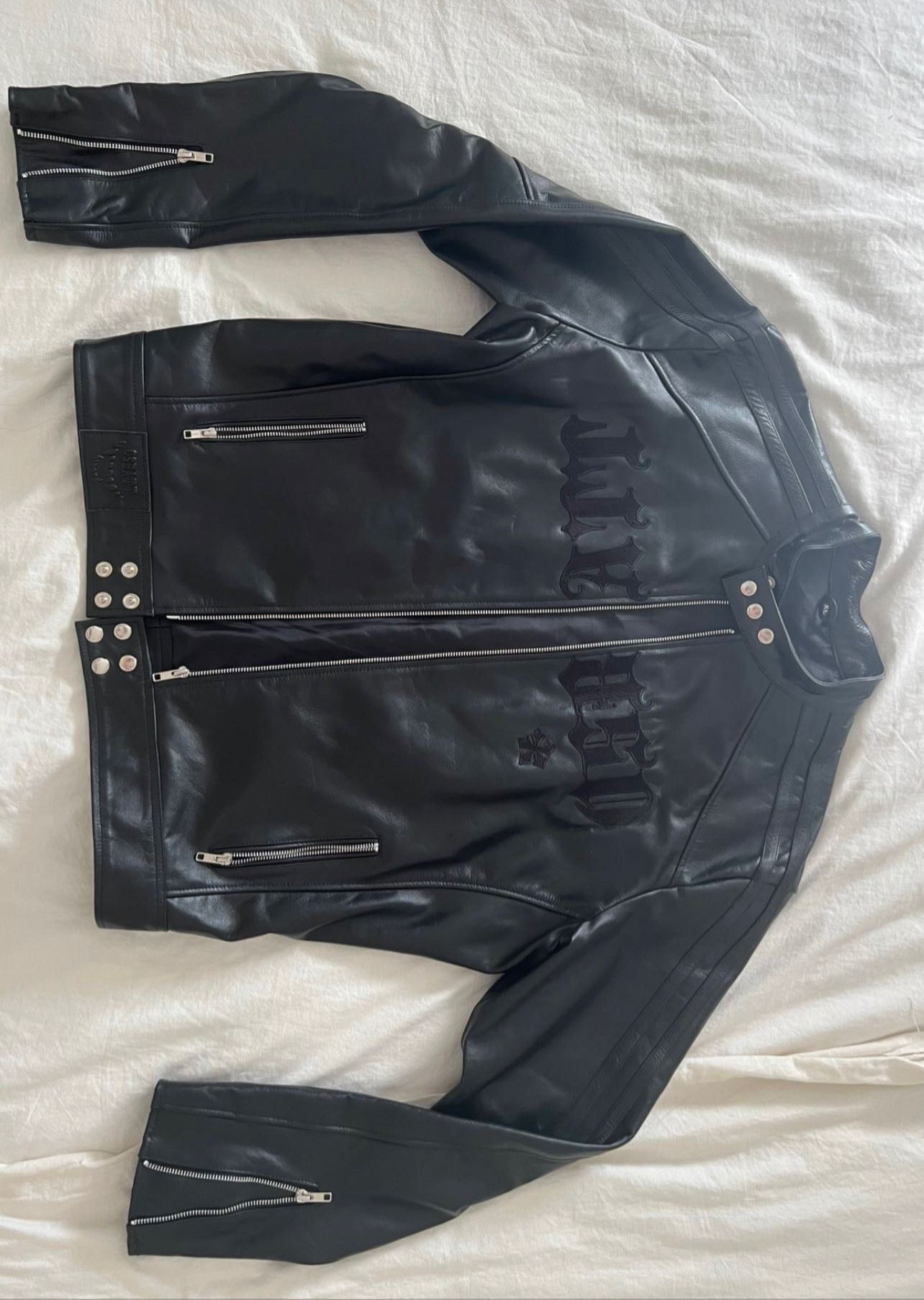 Osbbat OSBATT NIGHT CAFE RACER LEATHER JACKET | Grailed