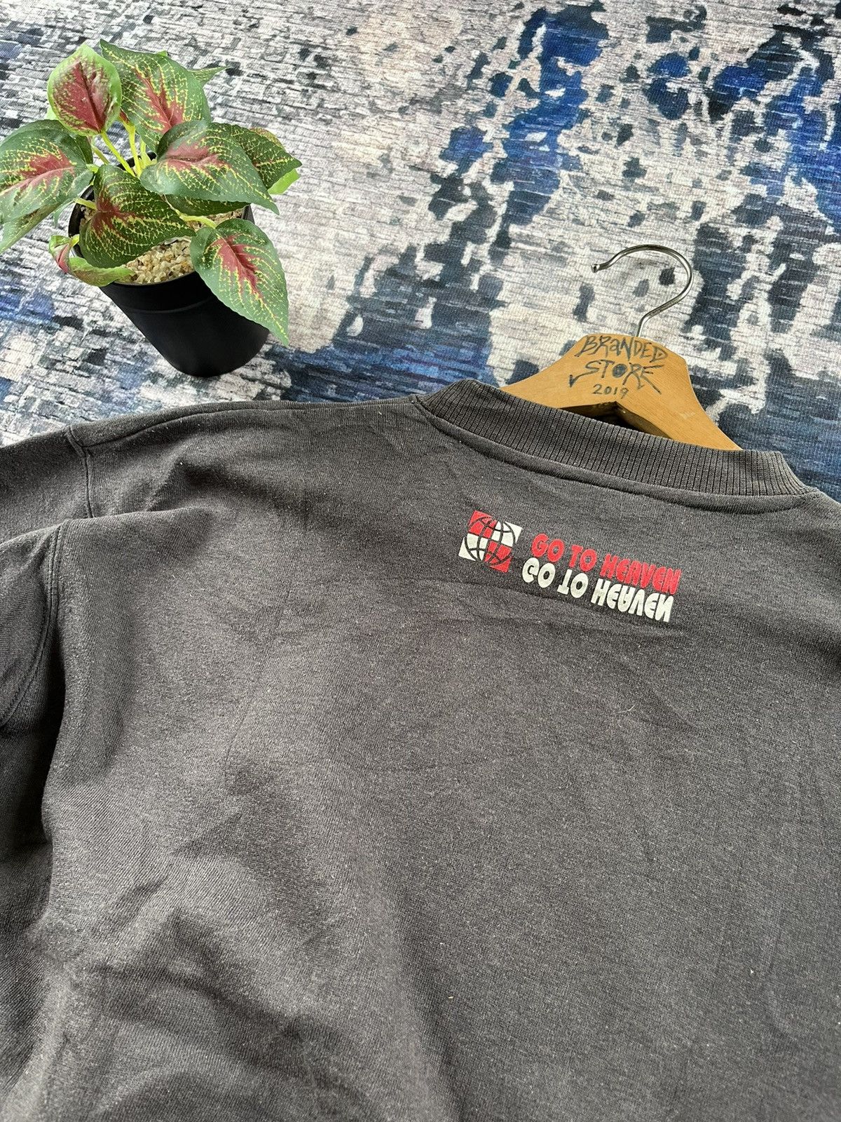 Japanese Brand × Vintage 💥Third Wave Clothing Spell Out Sweetshirts Size US M / EU 48-50 / 2 - 3 Thumbnail