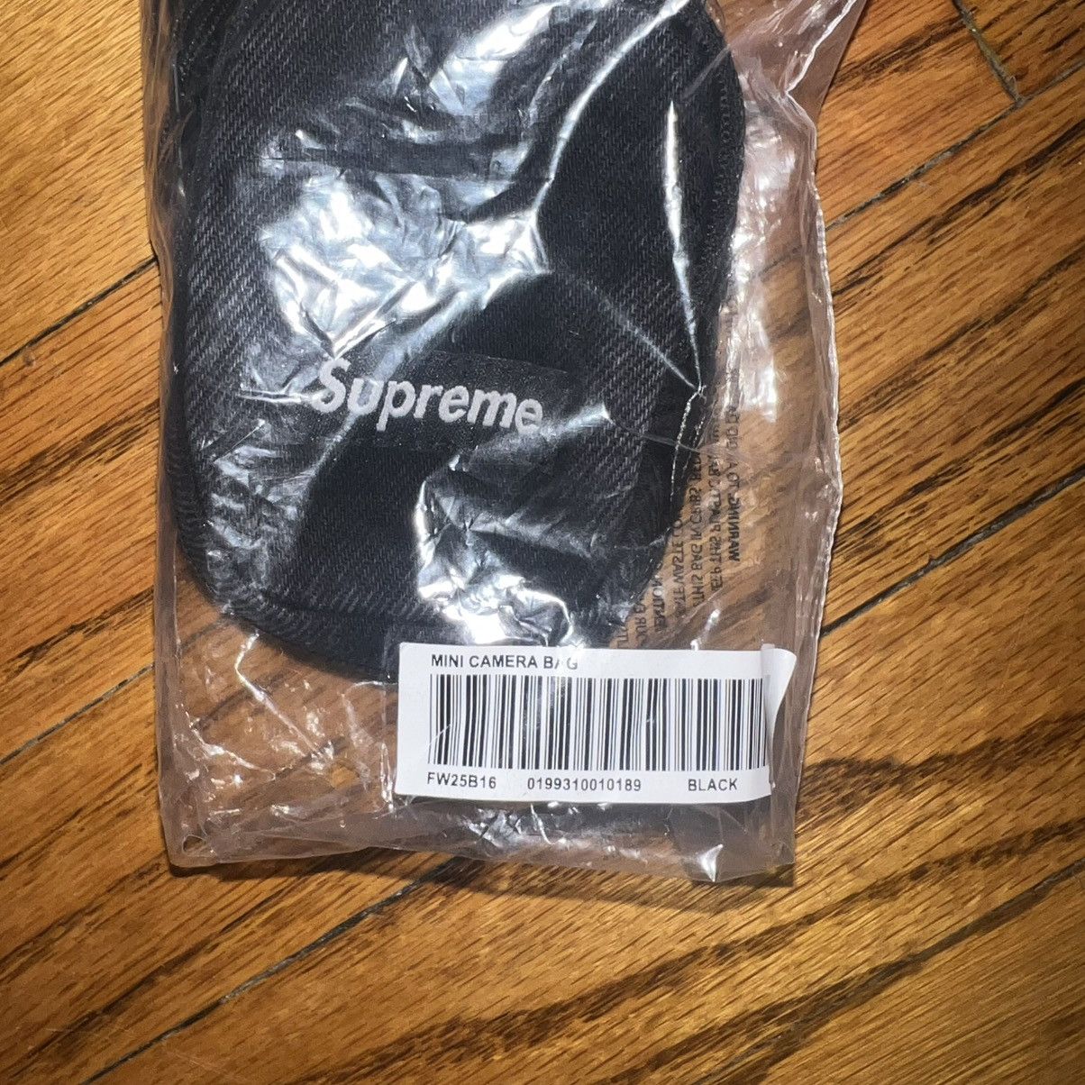 Supreme Supreme Denim Mini Utility Bag FW25 BlackOne Size Size ONE SIZE - 6 Thumbnail