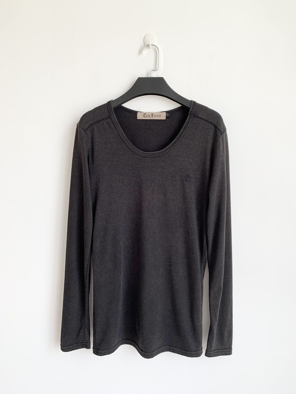 Japanese Brand 2000s Cook Jeans Obelisk Big Skull Long Sleeve Shirt Obelisk Size US S / EU 44-46 / 1 - 2 Thumbnail