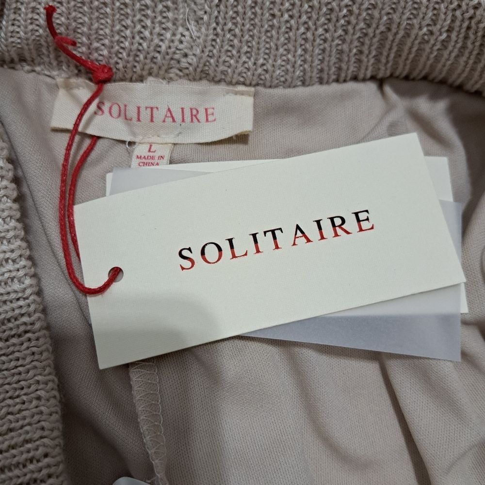 Other Solitaire 2 Piece Set Crochet Boho Knit Top/Pants Cover Up L Size 34" / US 12 / IT 48 - 9 Thumbnail