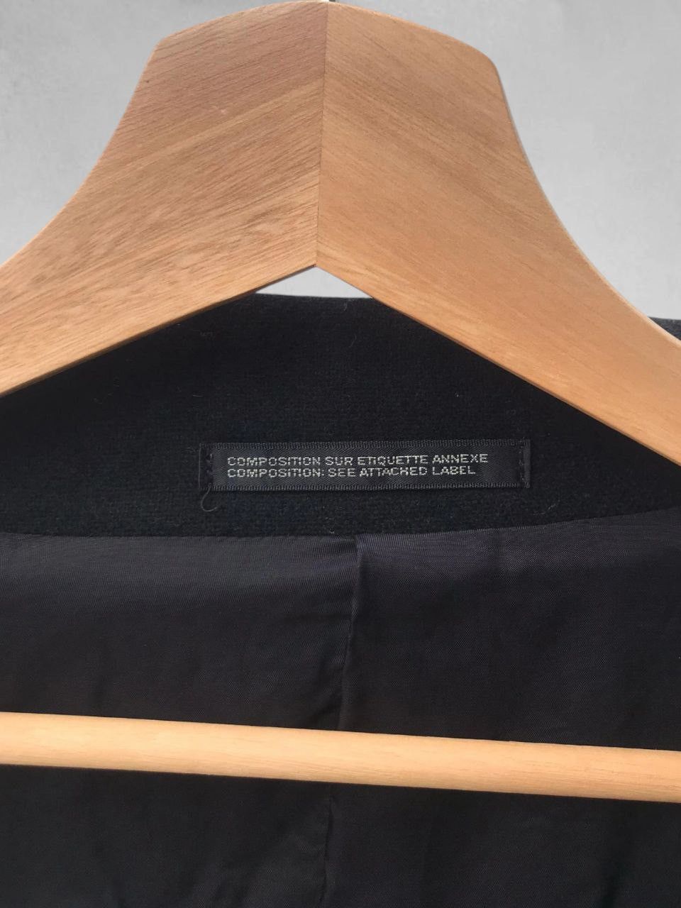 Yohji Yamamoto AW08 Runway Unfinished High Gauge Long Neck Jacket Size M / US 6-8 / IT 42-44 - 14 Thumbnail