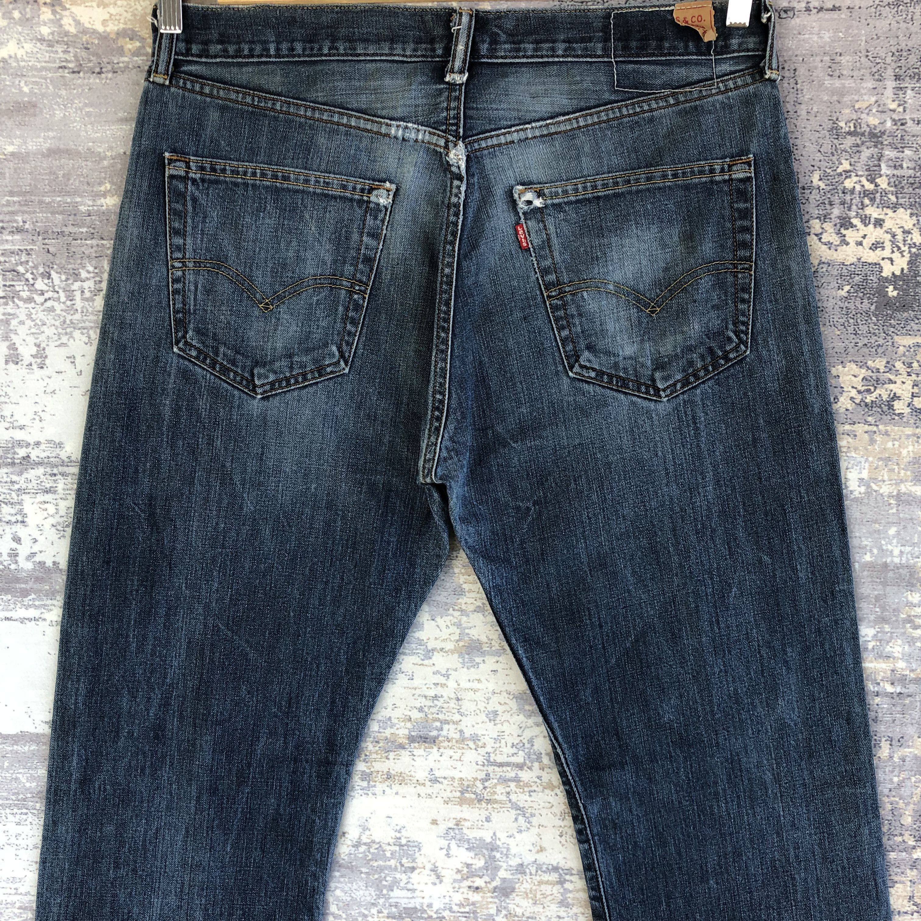 Levi's Vintage Levis 501 Jeans Levi's Faded Straight Denim Size US 34 / EU 50 - 4 Thumbnail