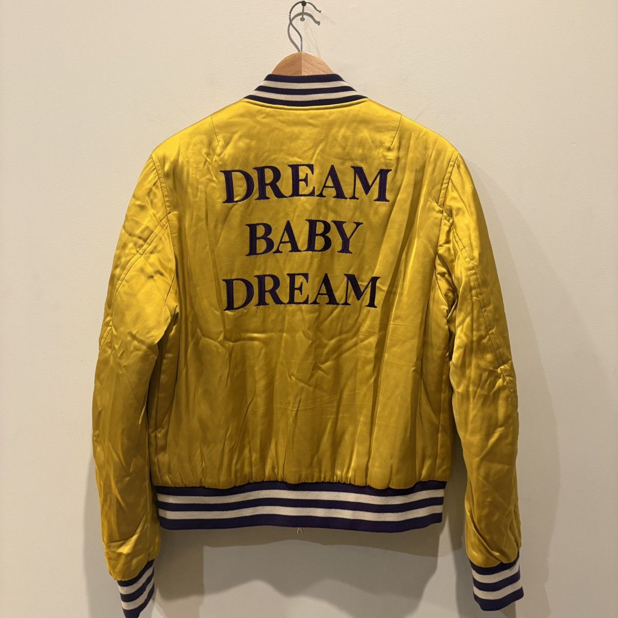 Dries Van Noten “Dream Baby Dream” Satin Jacket