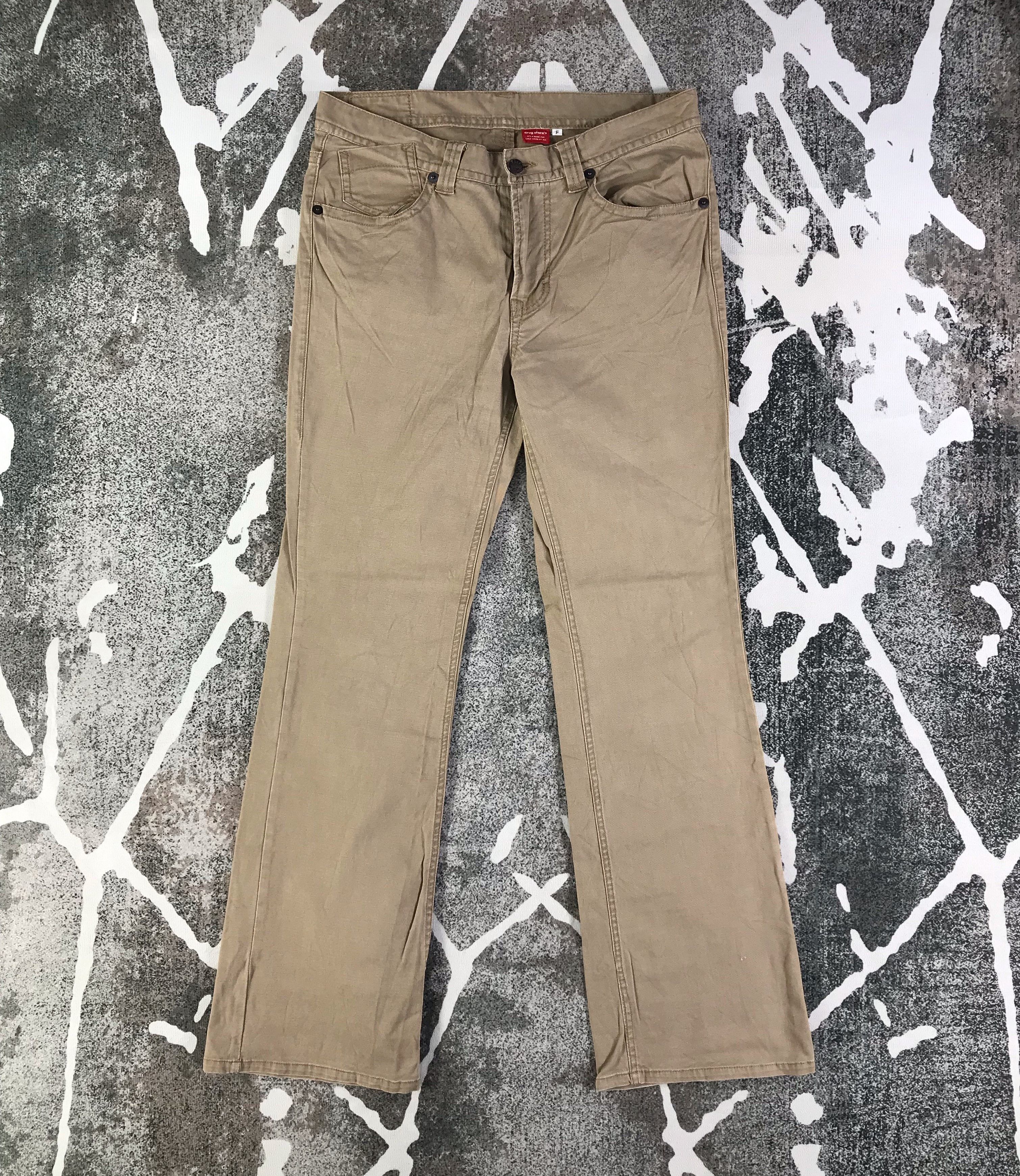 Japanese Brand Drug Store Flared Jeans KJ1935 Size 34" / US 12 / IT 48 - 1 Thumbnail