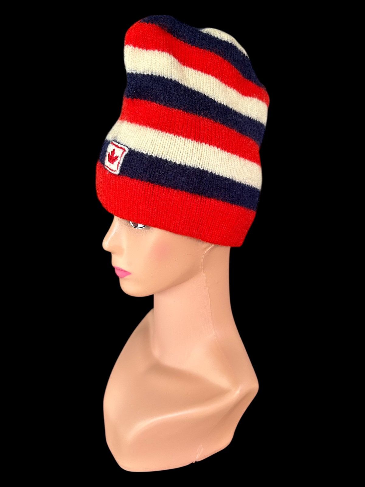 Japanese Brand × Kapital × Vintage Mohawk Stripe Japanese Style Beanie Hats Size ONE SIZE - 1 Thumbnail