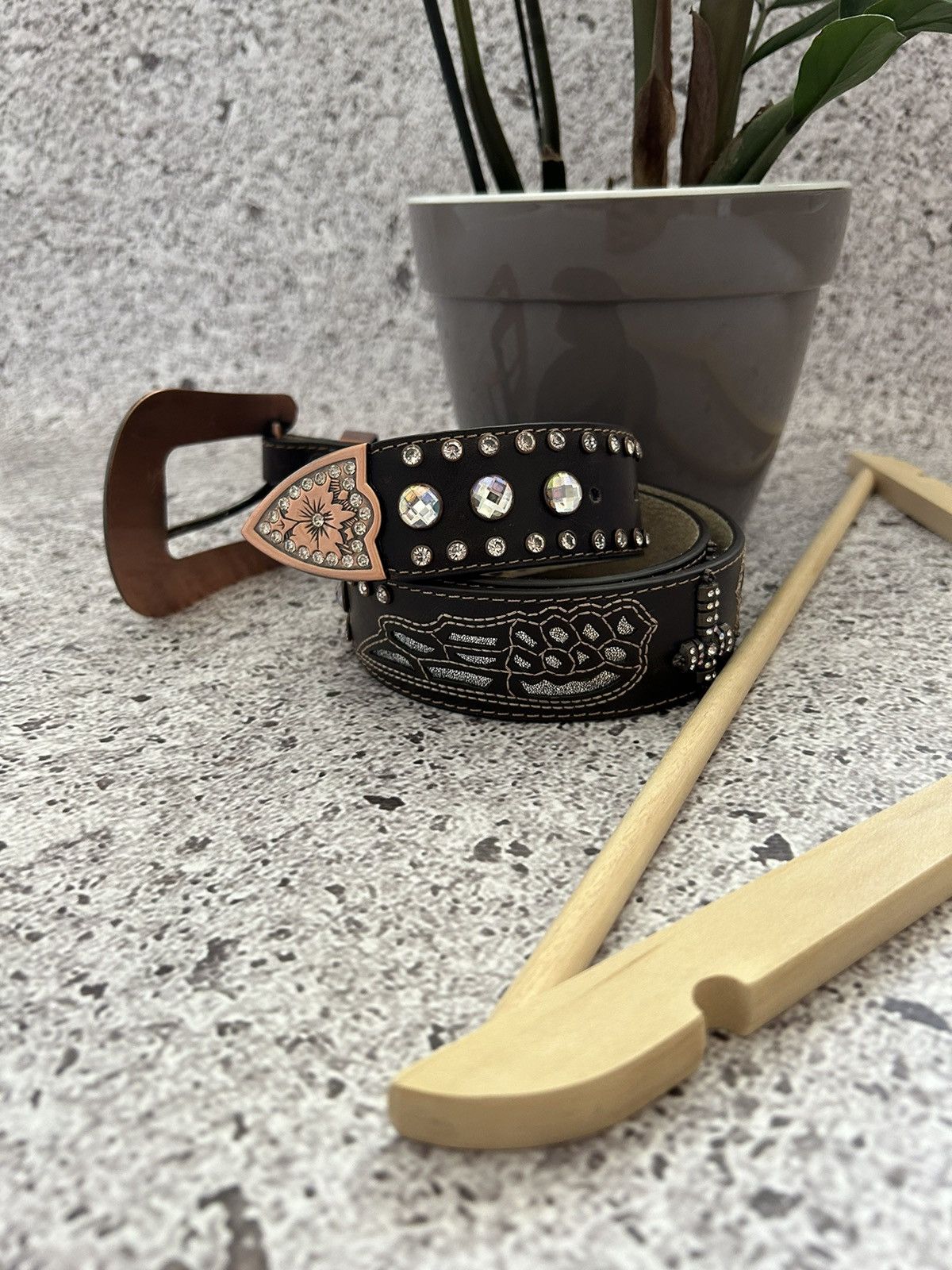 Japanese Brand × Vintage 🤘Vintage 90’s Punk Rock Emo Hippie Retro Belts Size ONE SIZE - 3 Thumbnail