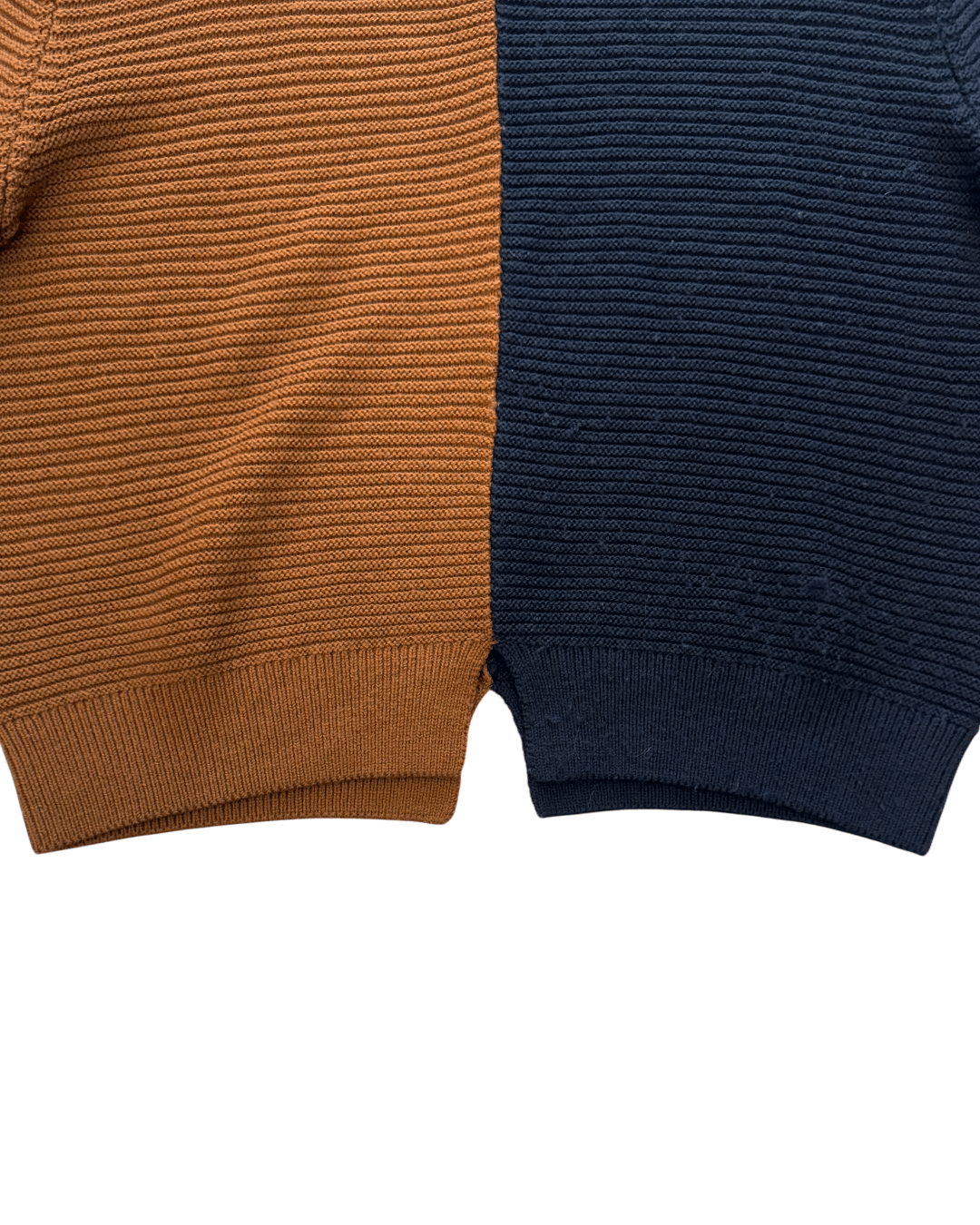 Japanese Brand Cullni AW20 Cutted Multi Color Sweater Size US S / EU 44-46 / 1 - 9 Thumbnail
