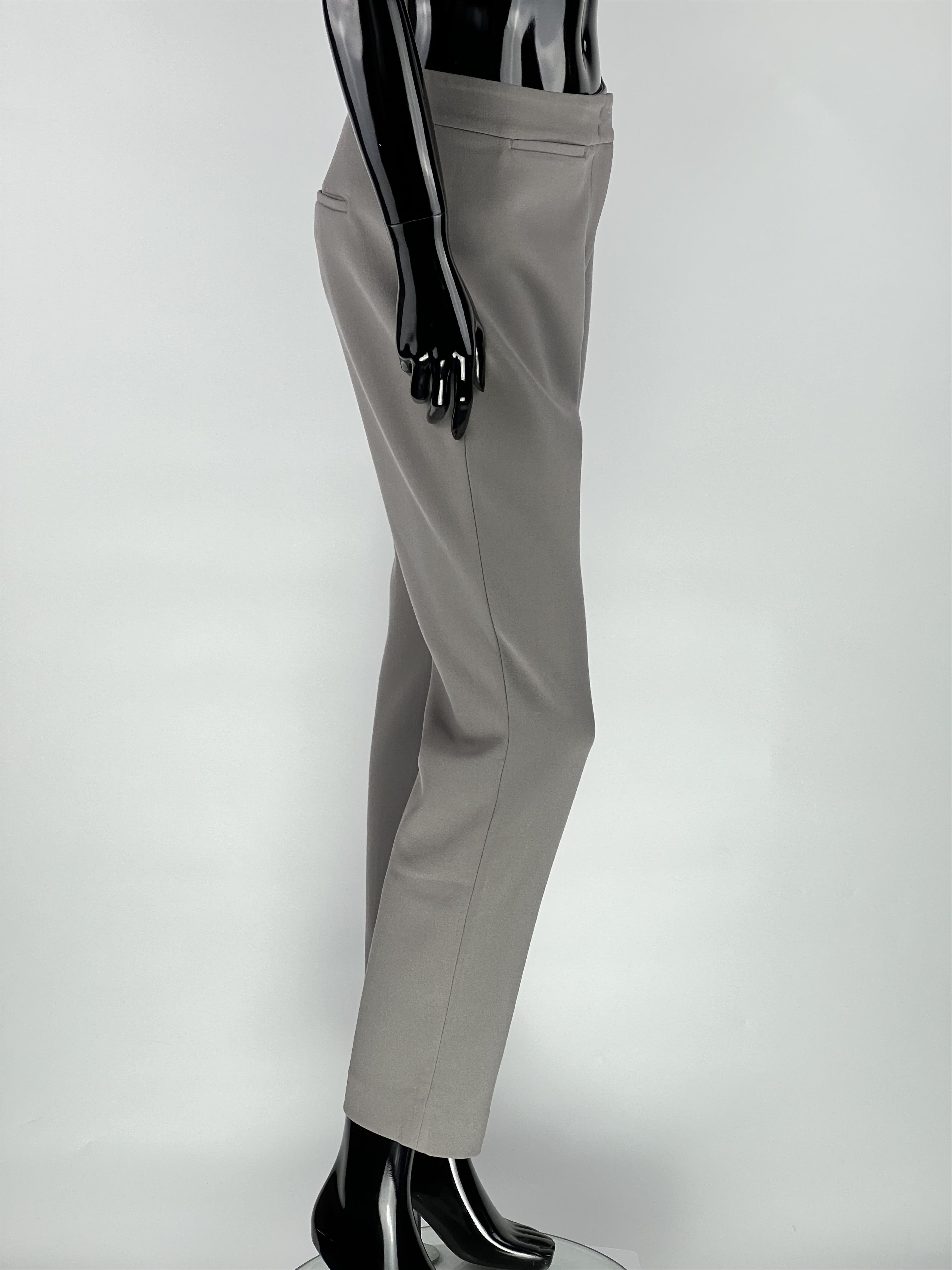 Peserico Peserico Women's Gray Pants Size IT44 Size 30" / US 8 / IT 44 - 2 Thumbnail