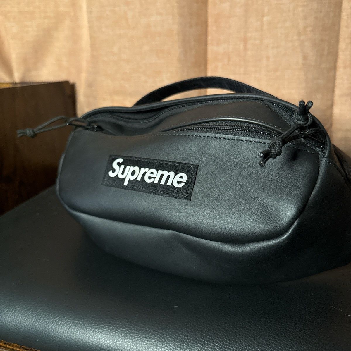 Supreme Supreme Leather Waist Bag FW23 | Grailed 