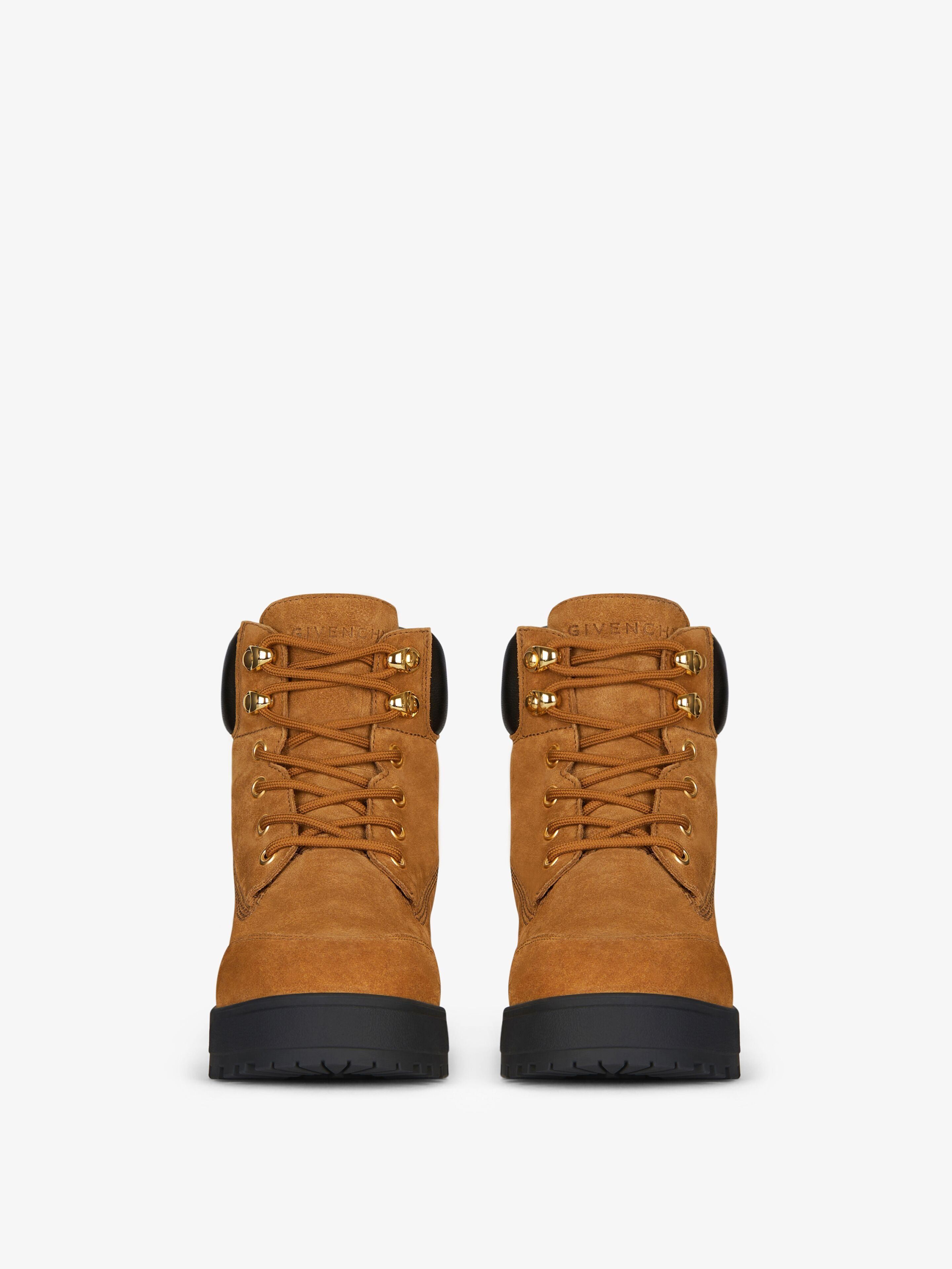 Givenchy o1w1db10525 Trekker Ankle Boot in Beige Size US 7 / IT 37 - 4 Thumbnail