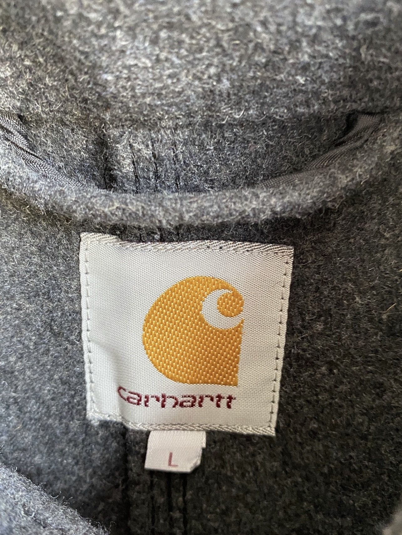 Carhartt × Vintage Vintage Carhartt wool jacket streetwear style Size US L / EU 52-54 / 3 - 3 Thumbnail